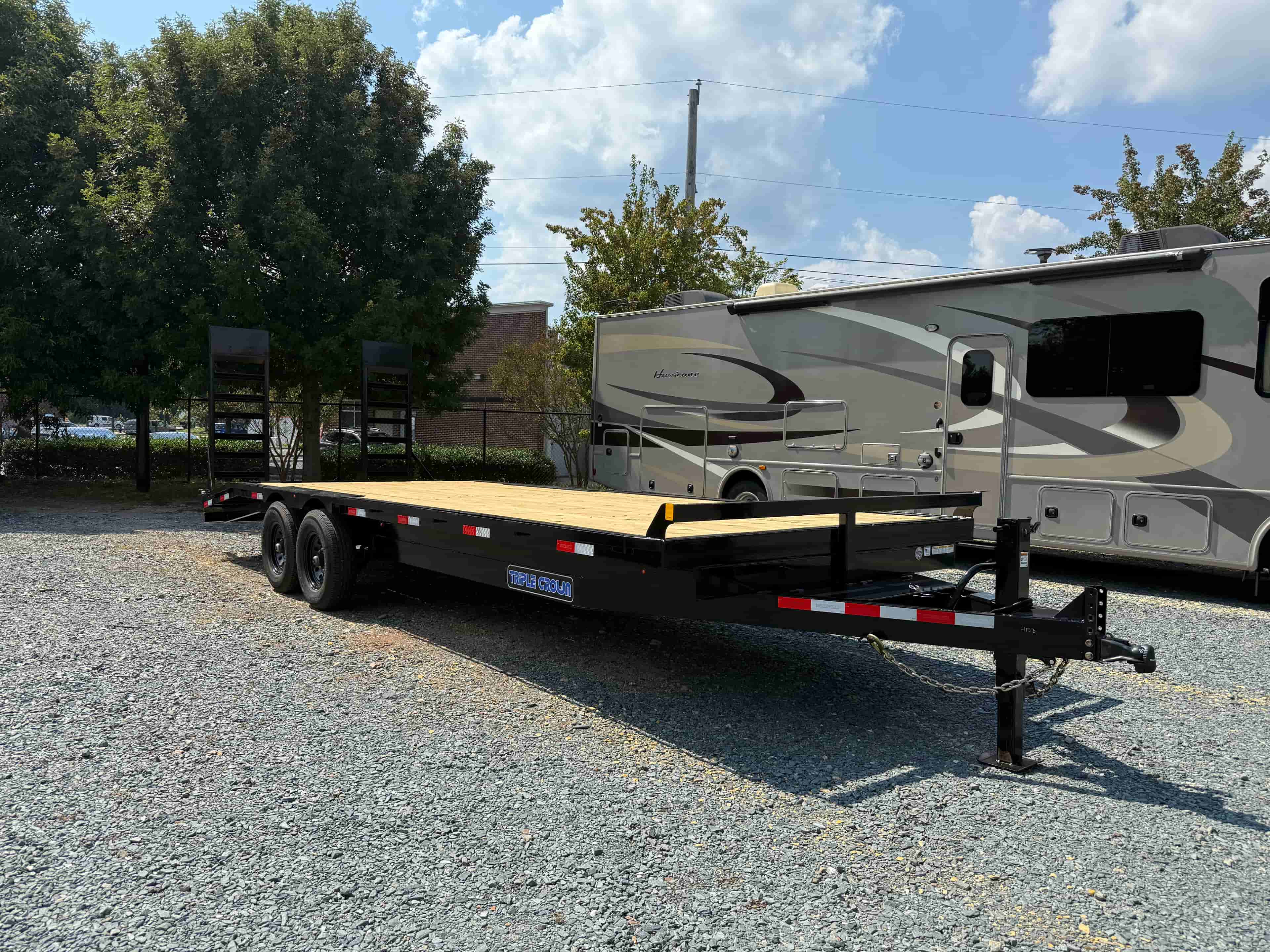24' Deckover Trailer