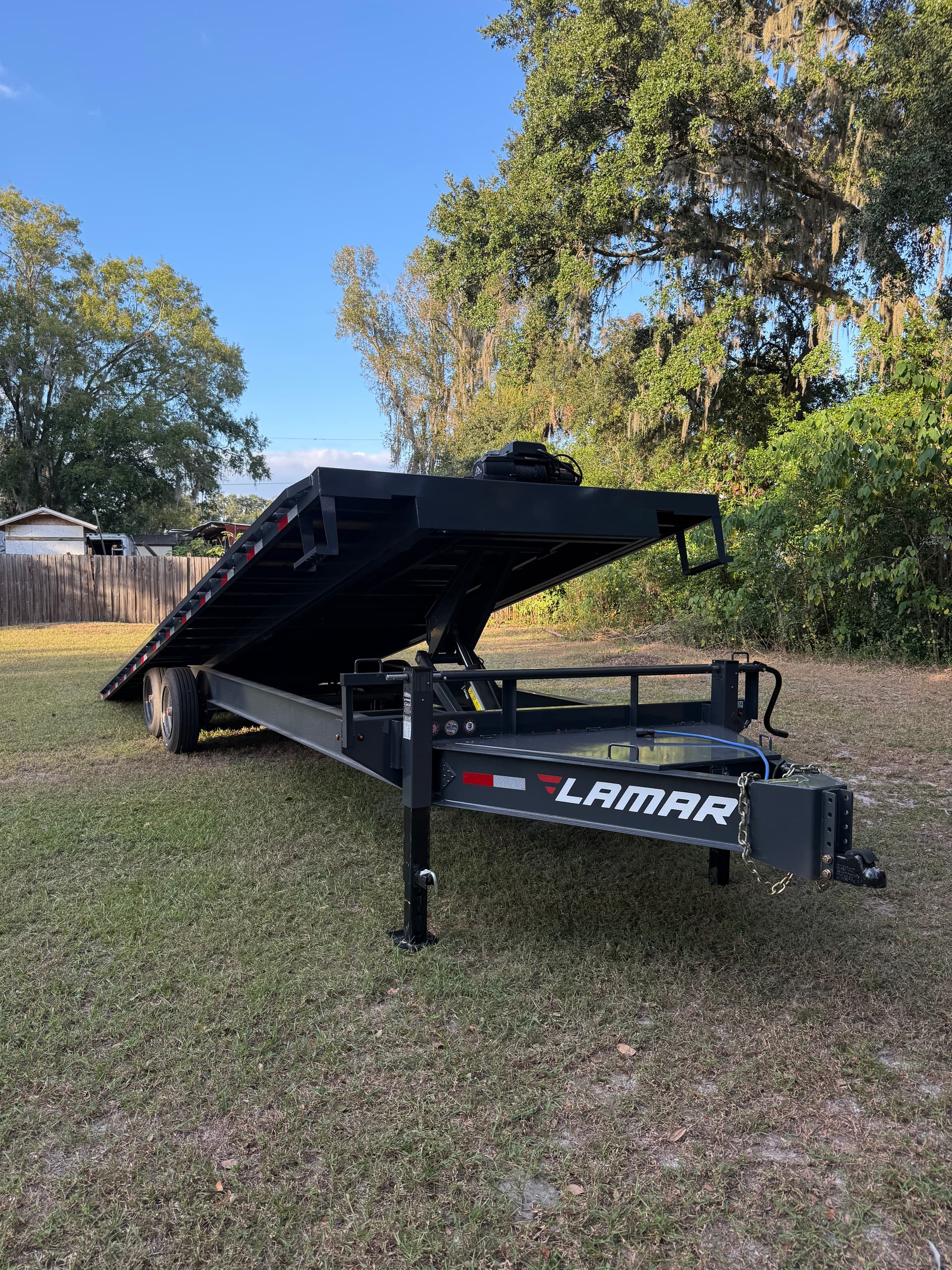 26ft Deckover Tilt Equipment Trailer