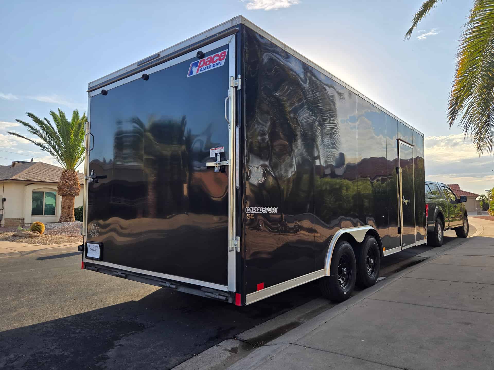 20ft Enclosed Car Hauler/Equipment Trailer