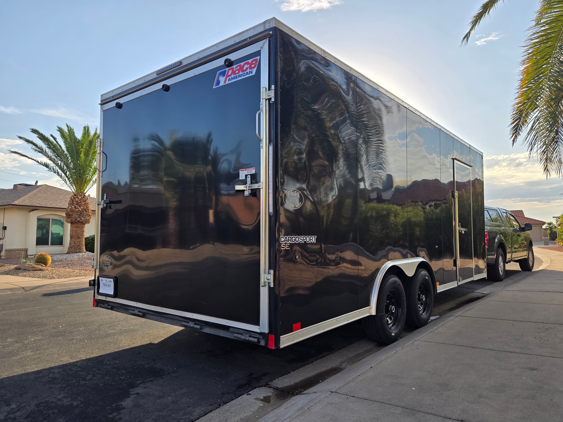 20ft Enclosed Car Hauler/Equipment Trailer