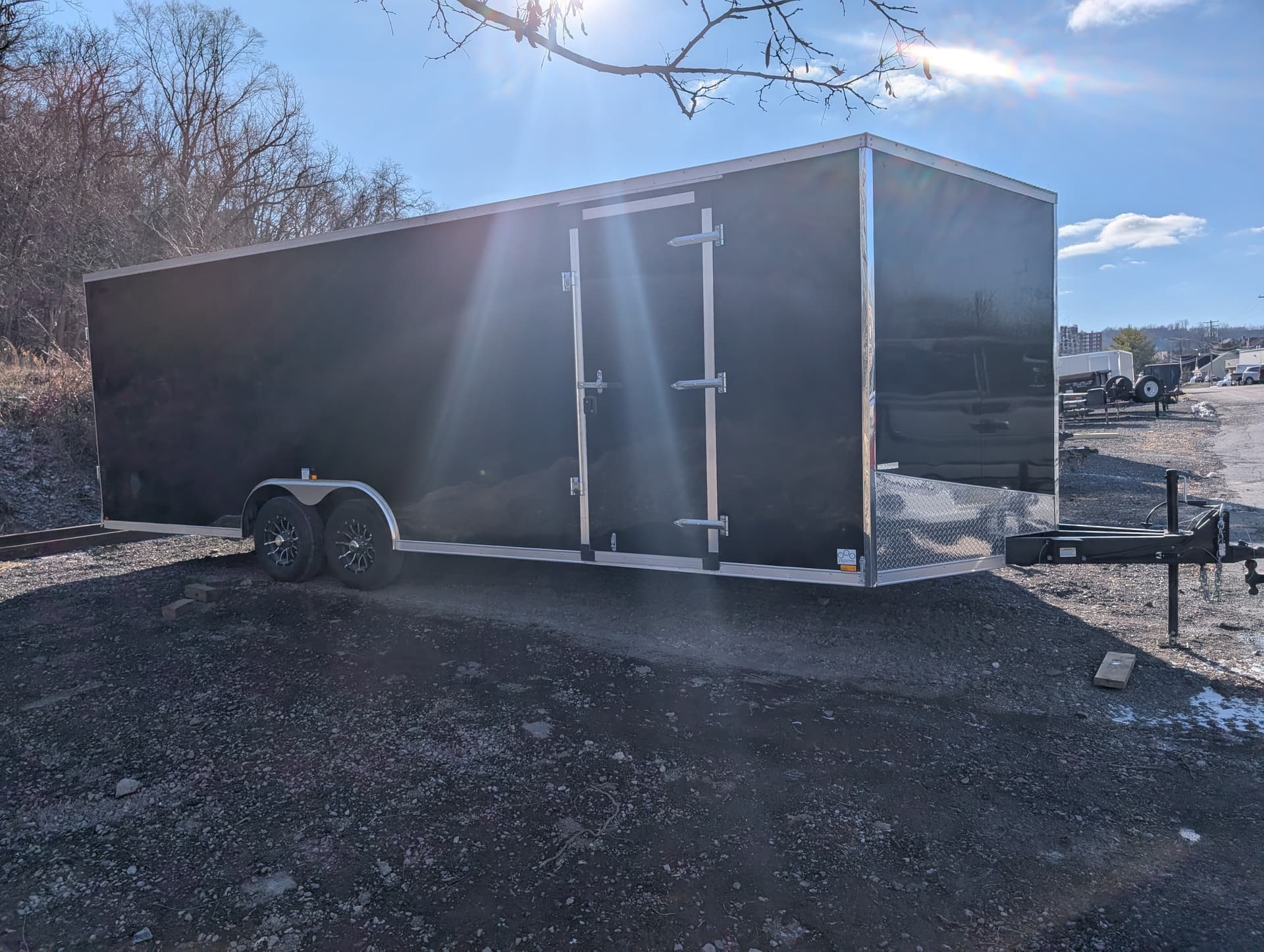 2025 Forrest River 24' enclosed car hauler 10k