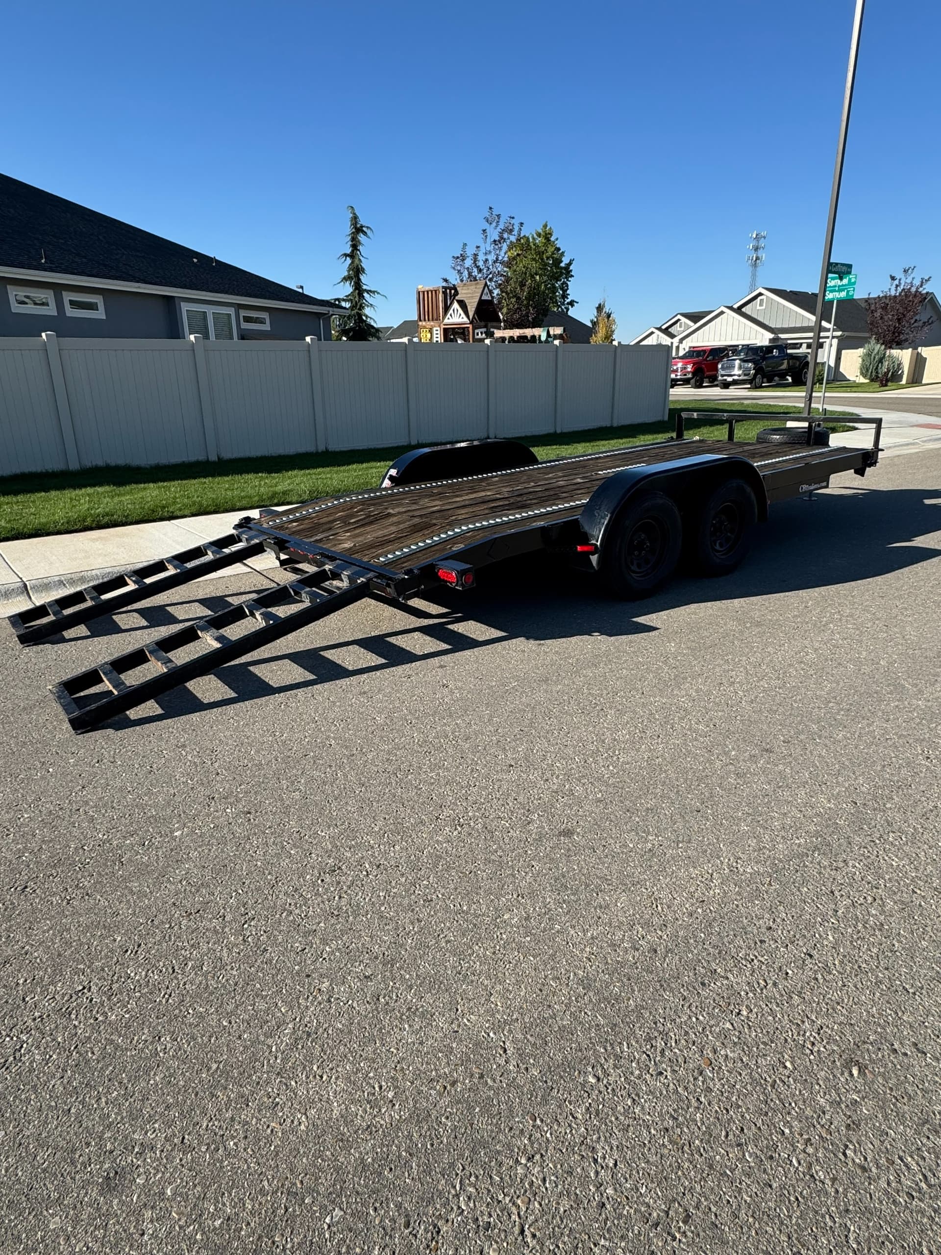 102" x 16' Car Hauler Trailer