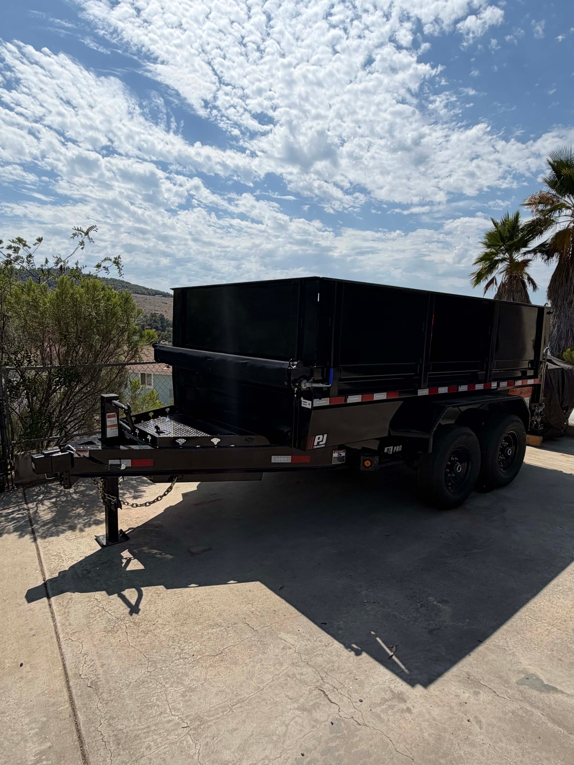 7' x 12' Dump Trailer