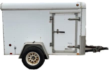 8ft Enclosed Trailer