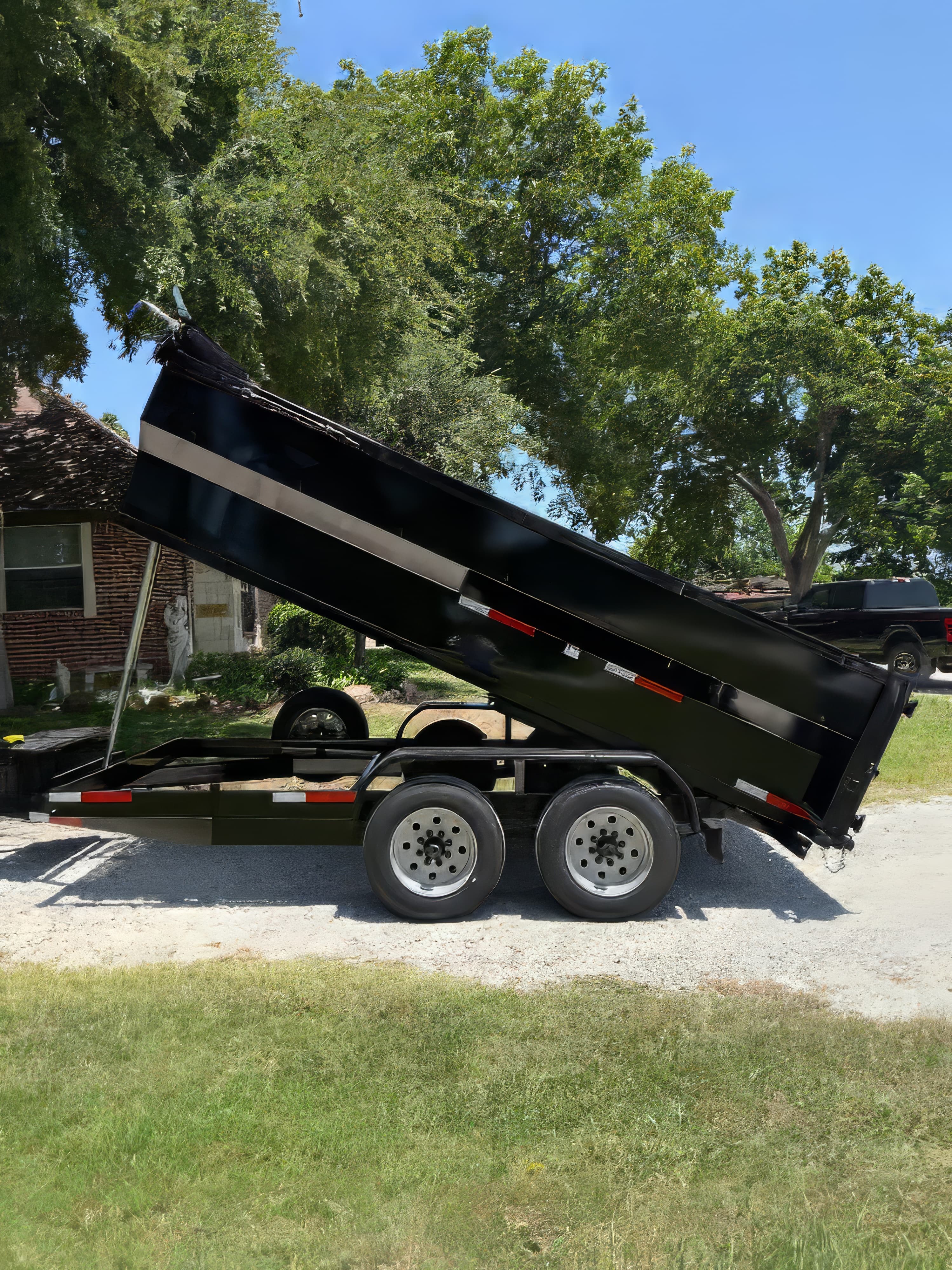 14x7ft Automatic Dump Trailer