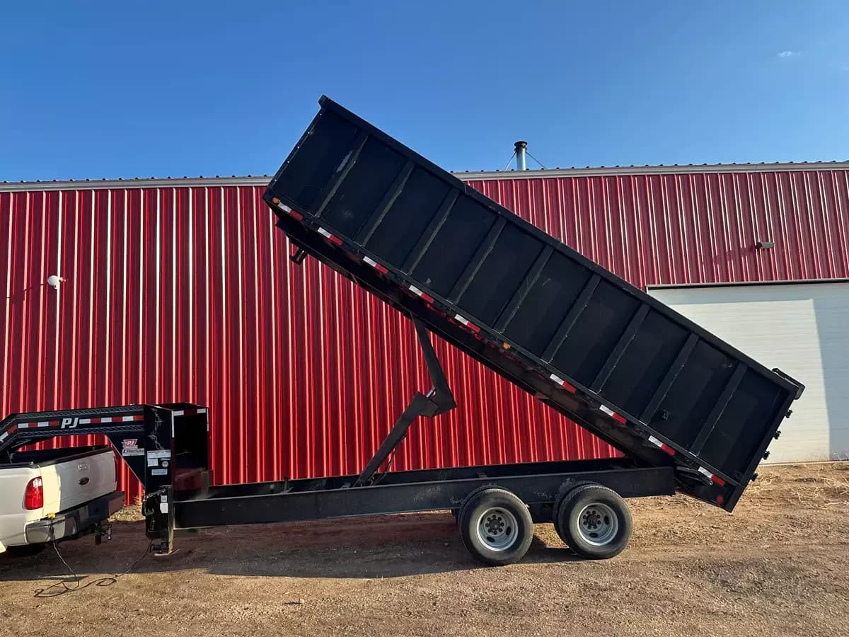 20ft Gooseneck Dump Trailer