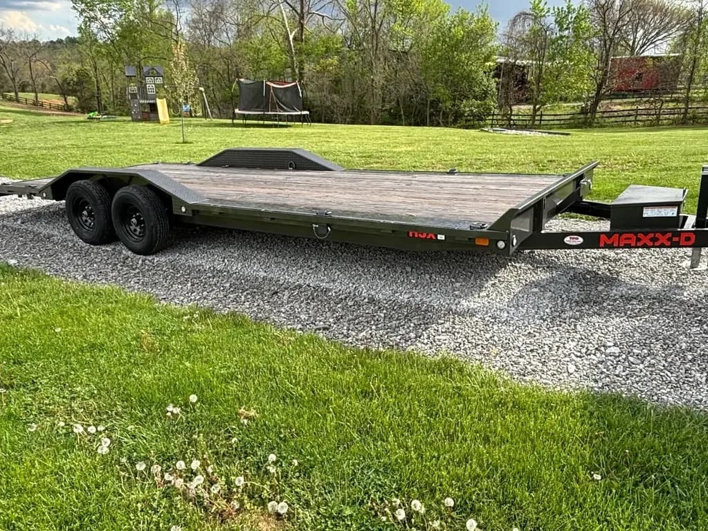 24ft Drive Over Flatbed Trailer
