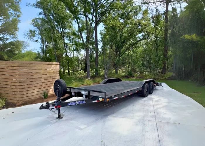 20ft Car Hauler Flatbed Trailer