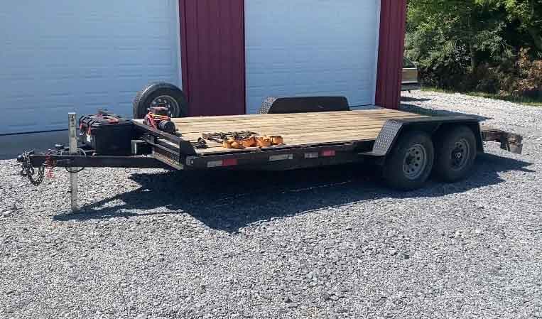 7' x 18' Car Hauler Trailer
