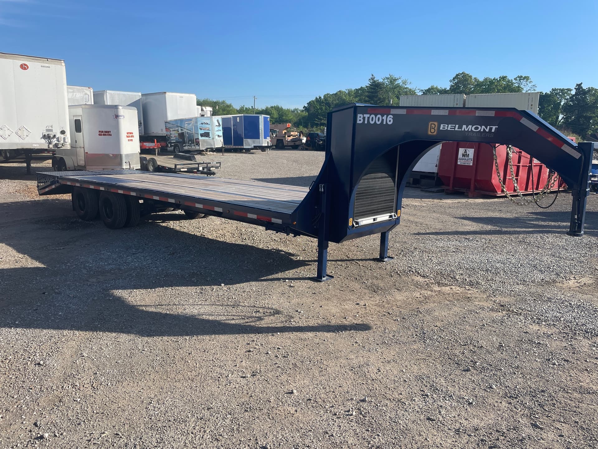 25 + 3ft Gooseneck Trailer - Stock #:BT-0016