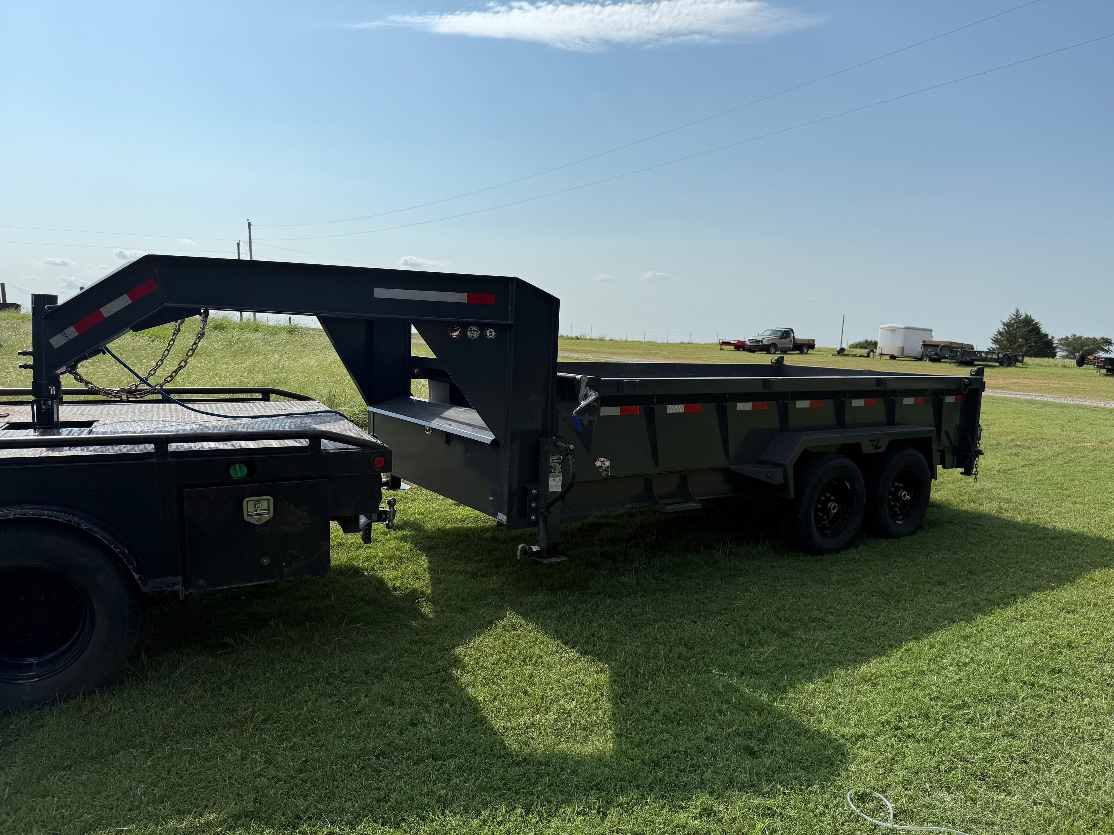 14ft Gooseneck Trailer