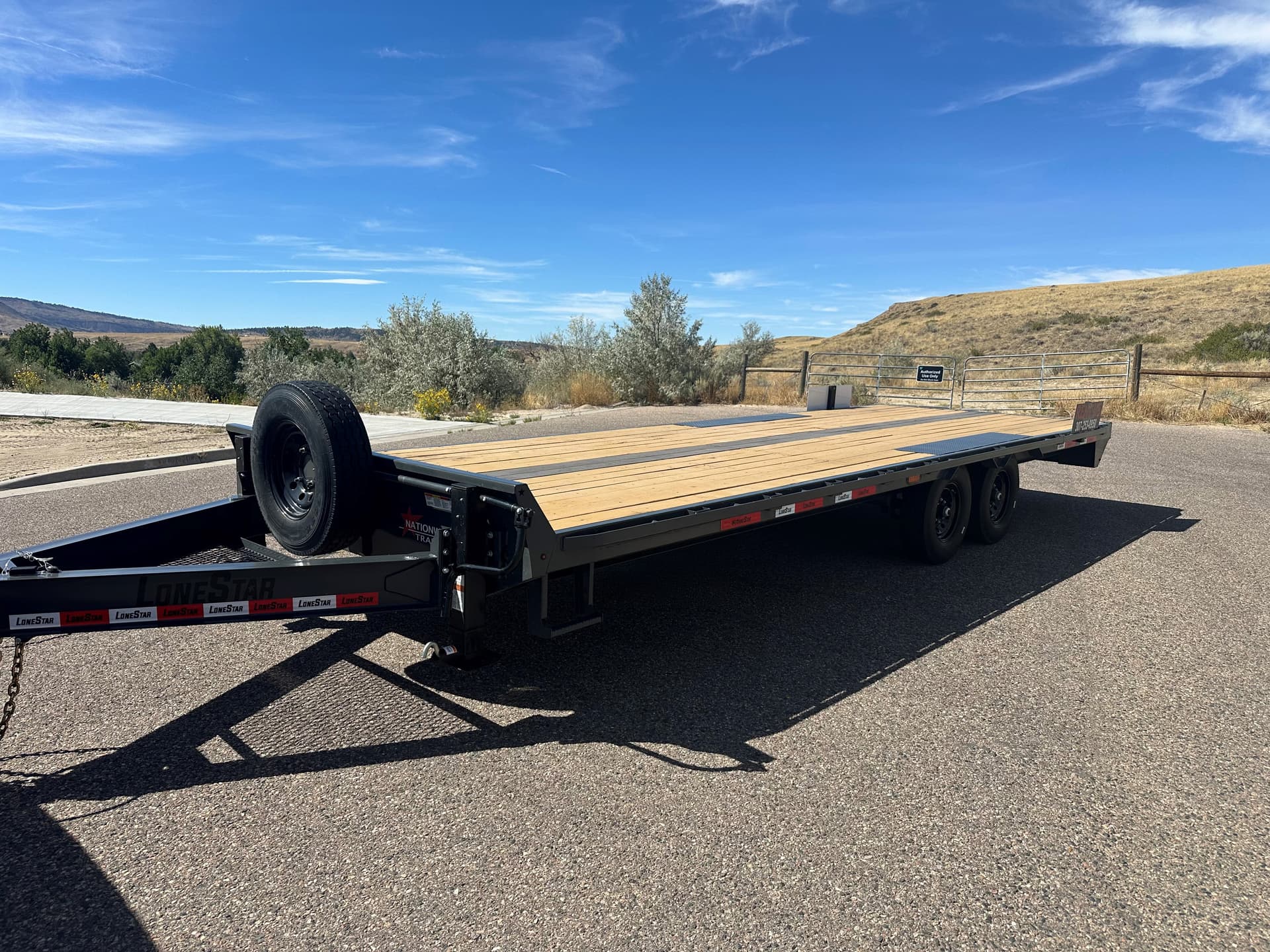 24ft Deckover Trailer