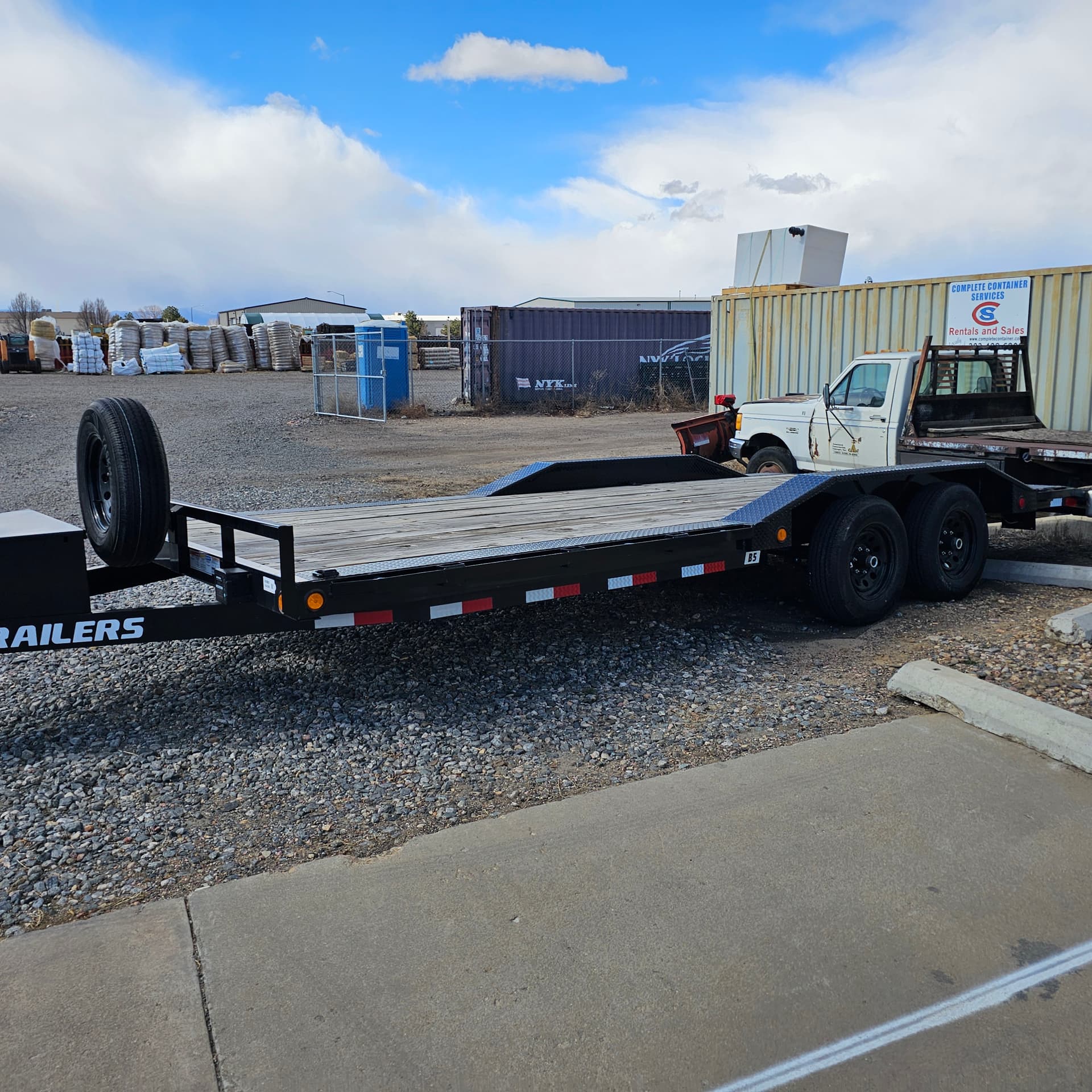 8.5' x 20' Car Hauler Trailer DOF- Jasmine