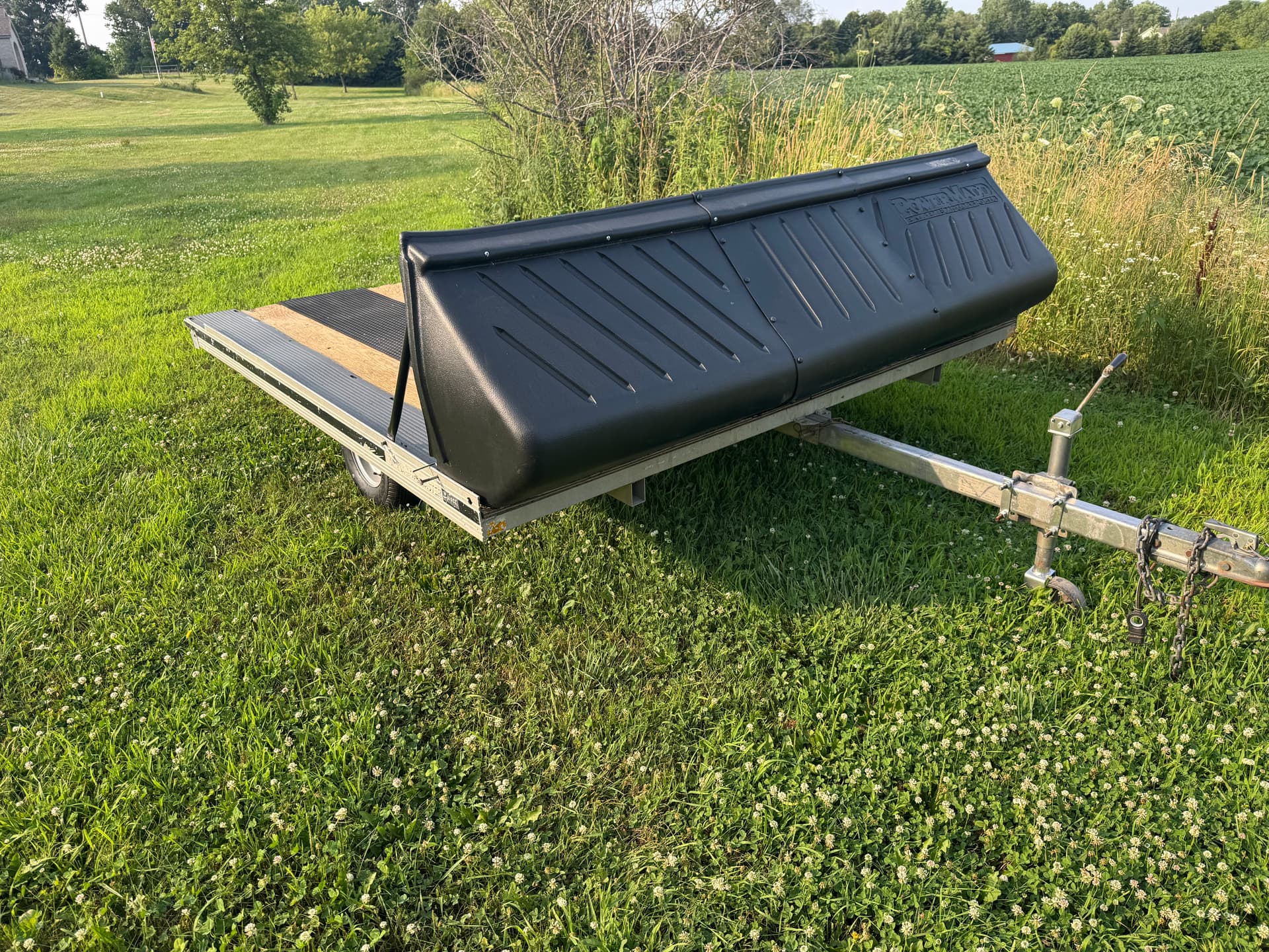 8X8 Snowmobile Trailer