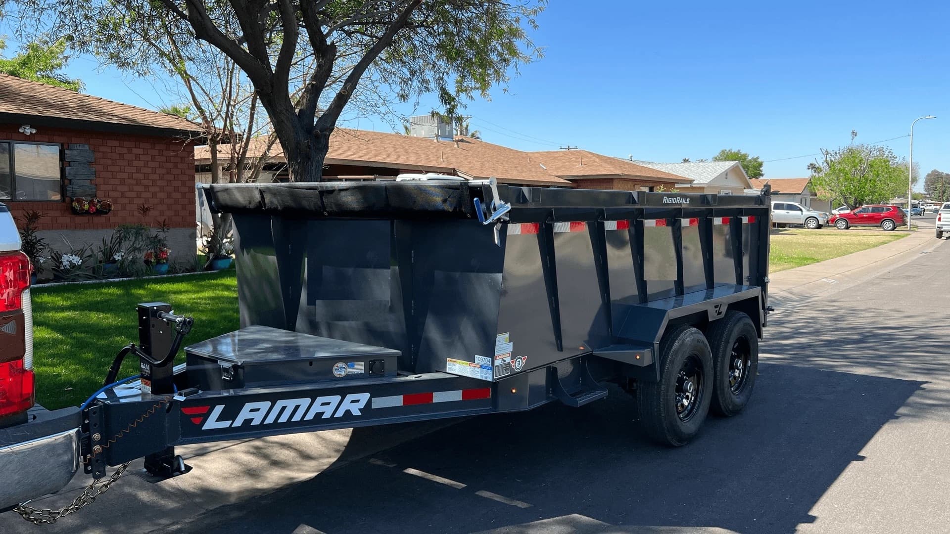 12ft Lamar Dump Trailer