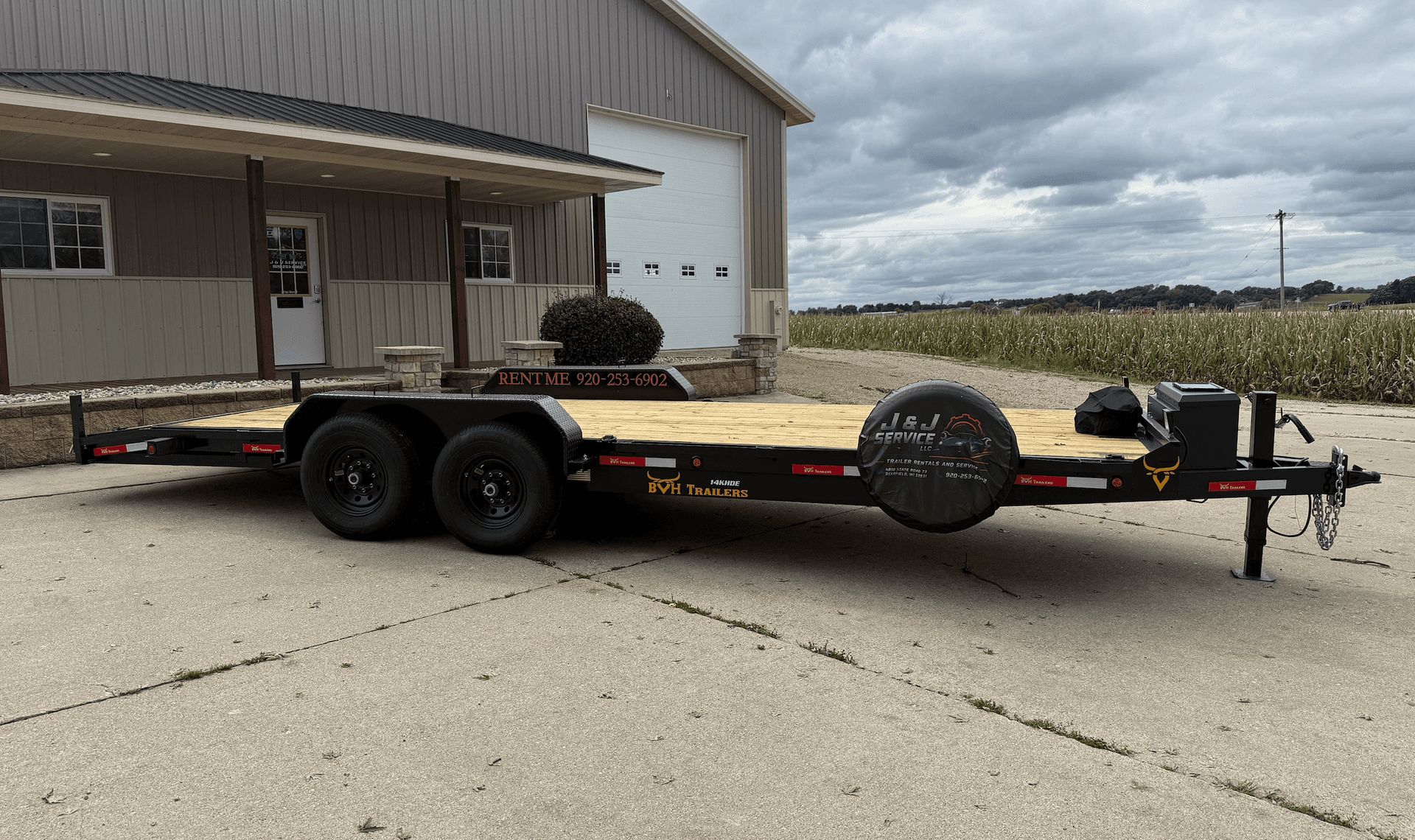 83" x 22' Car Hauler Trailer