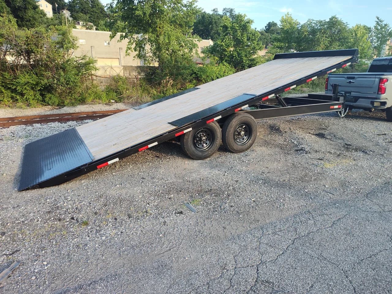 22' x 8.5' Deck Over Hydraulic Tilt 14k