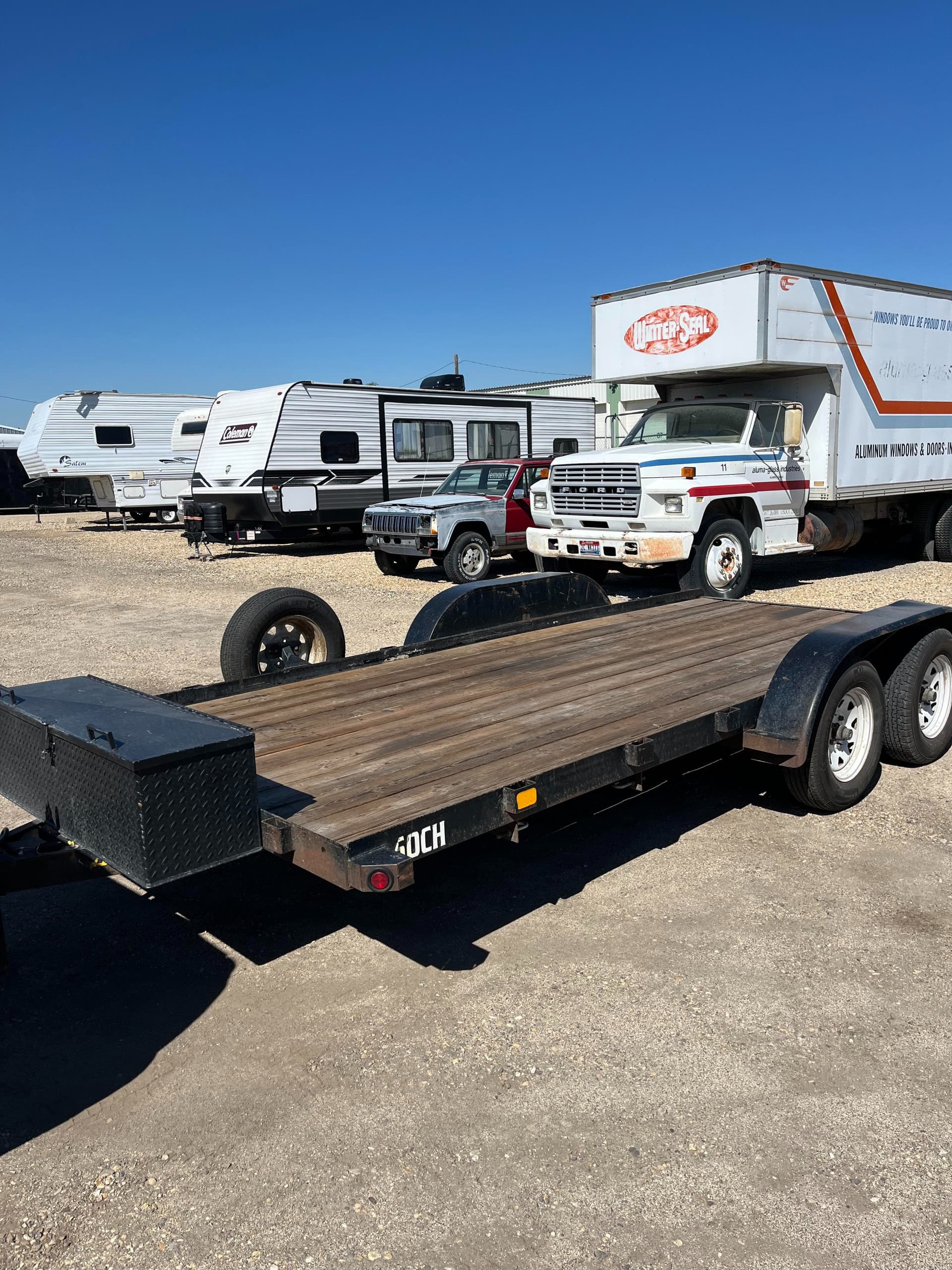 16ft Flatbed Trailer
