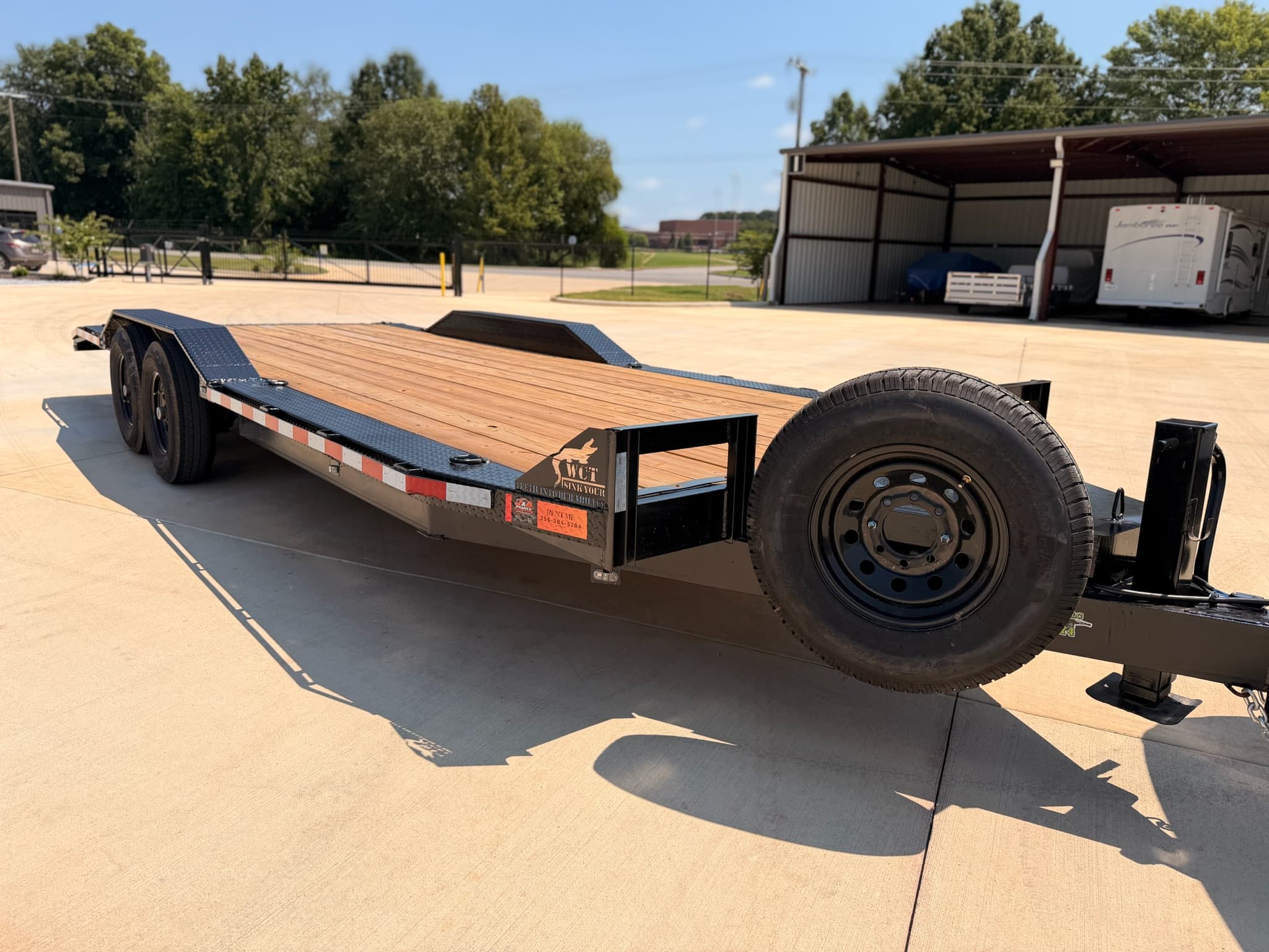 22 FT CAR HAULER DRIVE OVER FENDER 102"