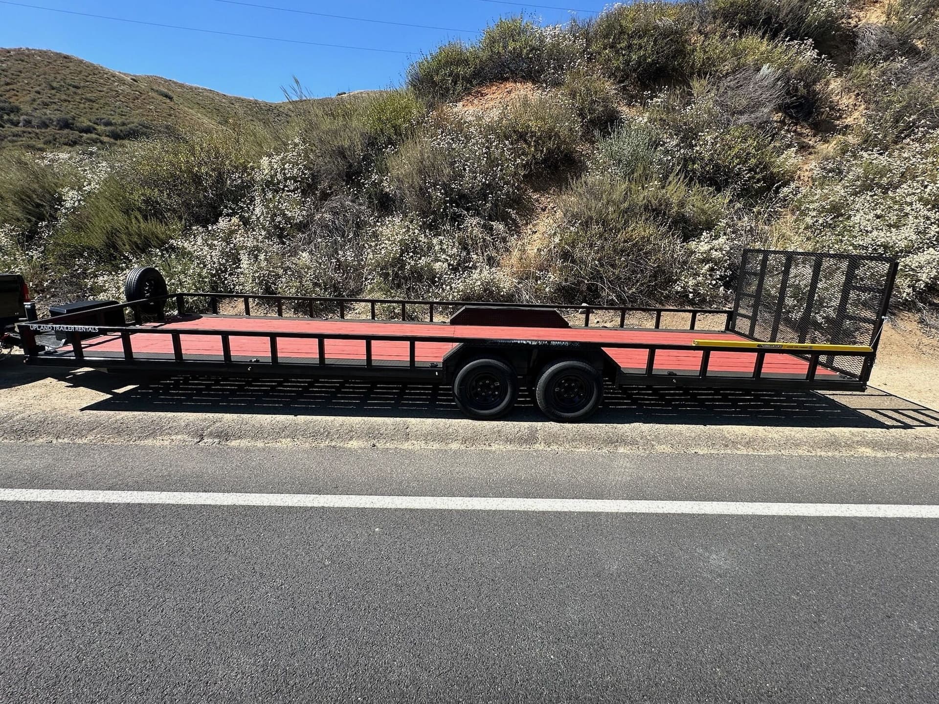 8.5' x 28' Double Utility Trailer