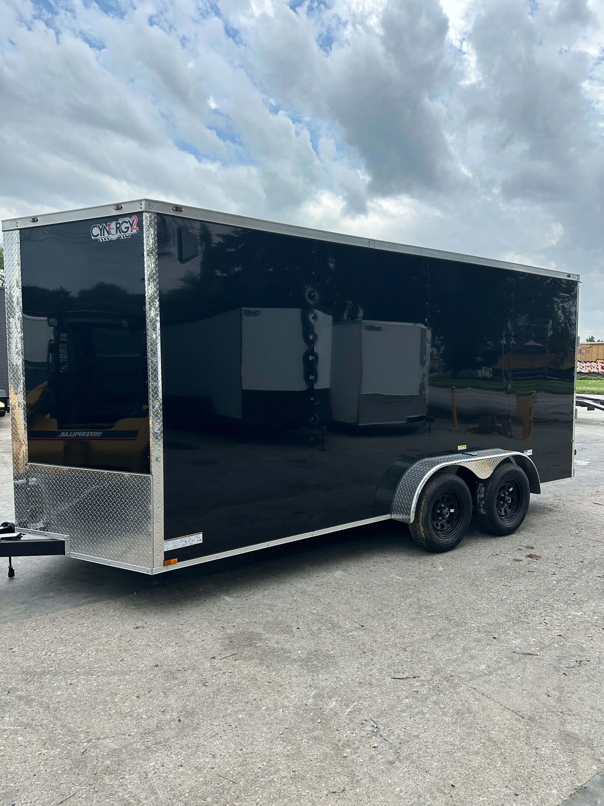 7' x 16' Tandem Axle Enclosed Trailer