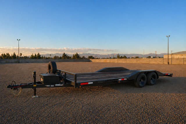 20' Car Hauler Flatbed Trailer