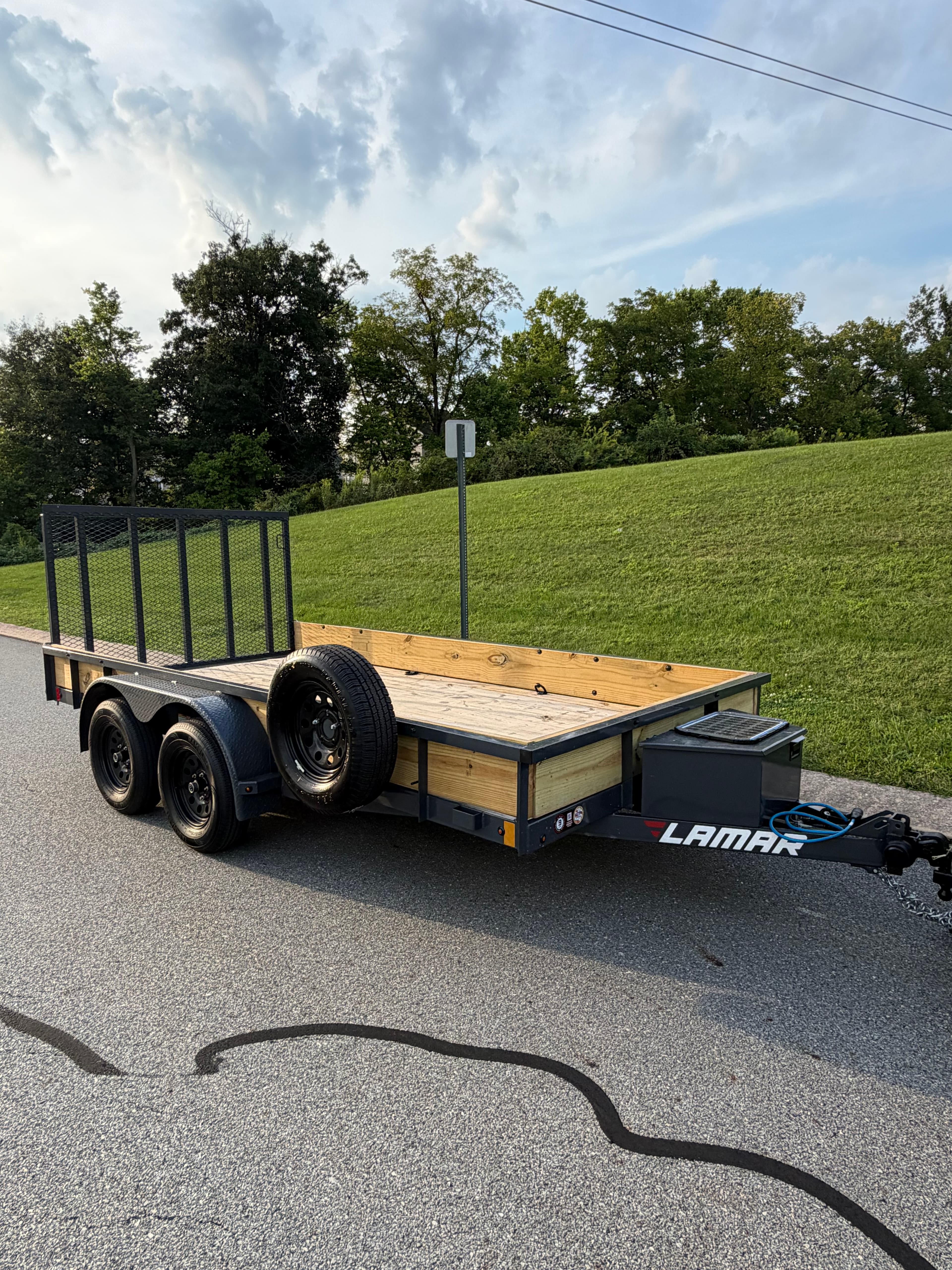 2026 Lamar Utility Trailer 7x14