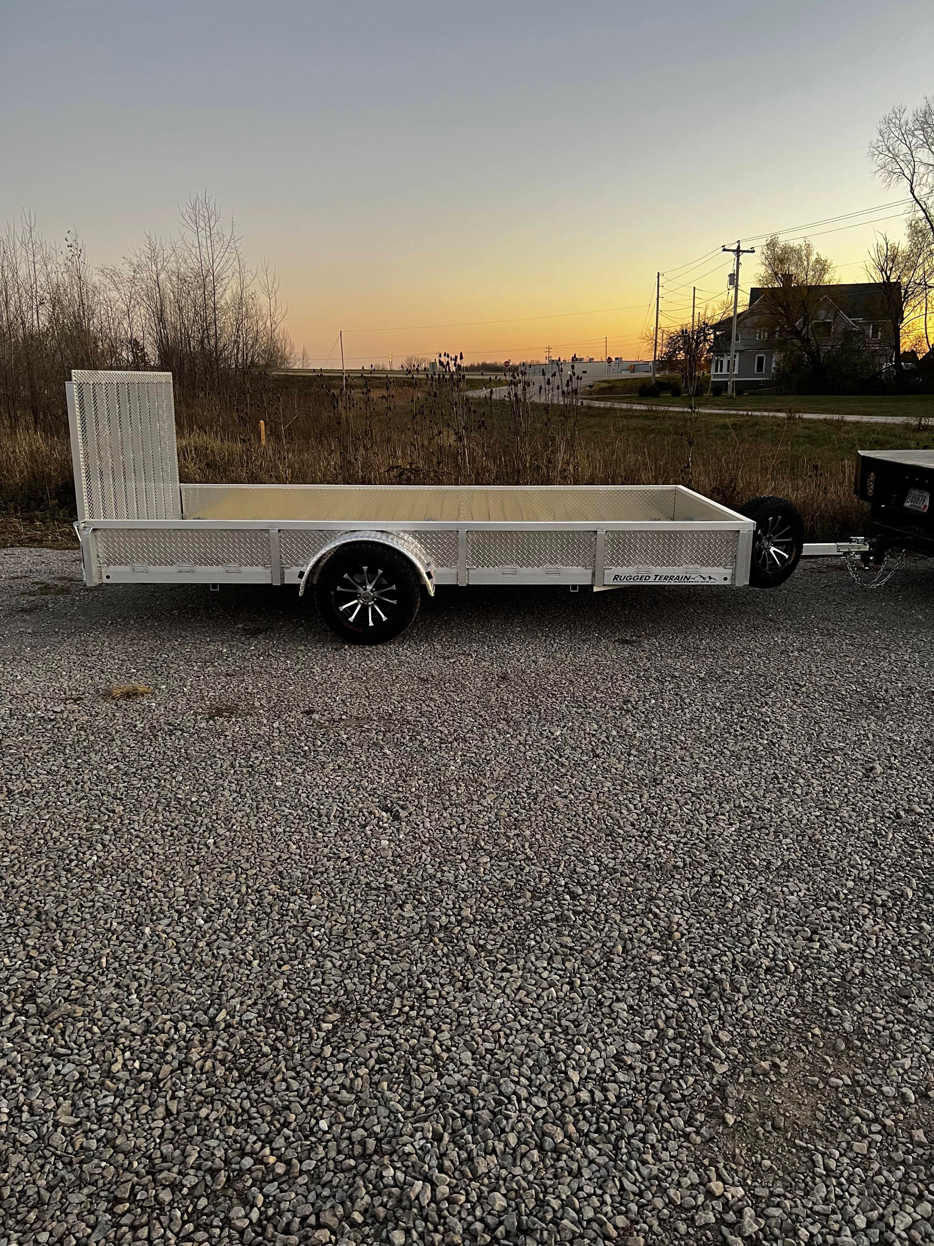 6.8' x 14' Utility Trailer
