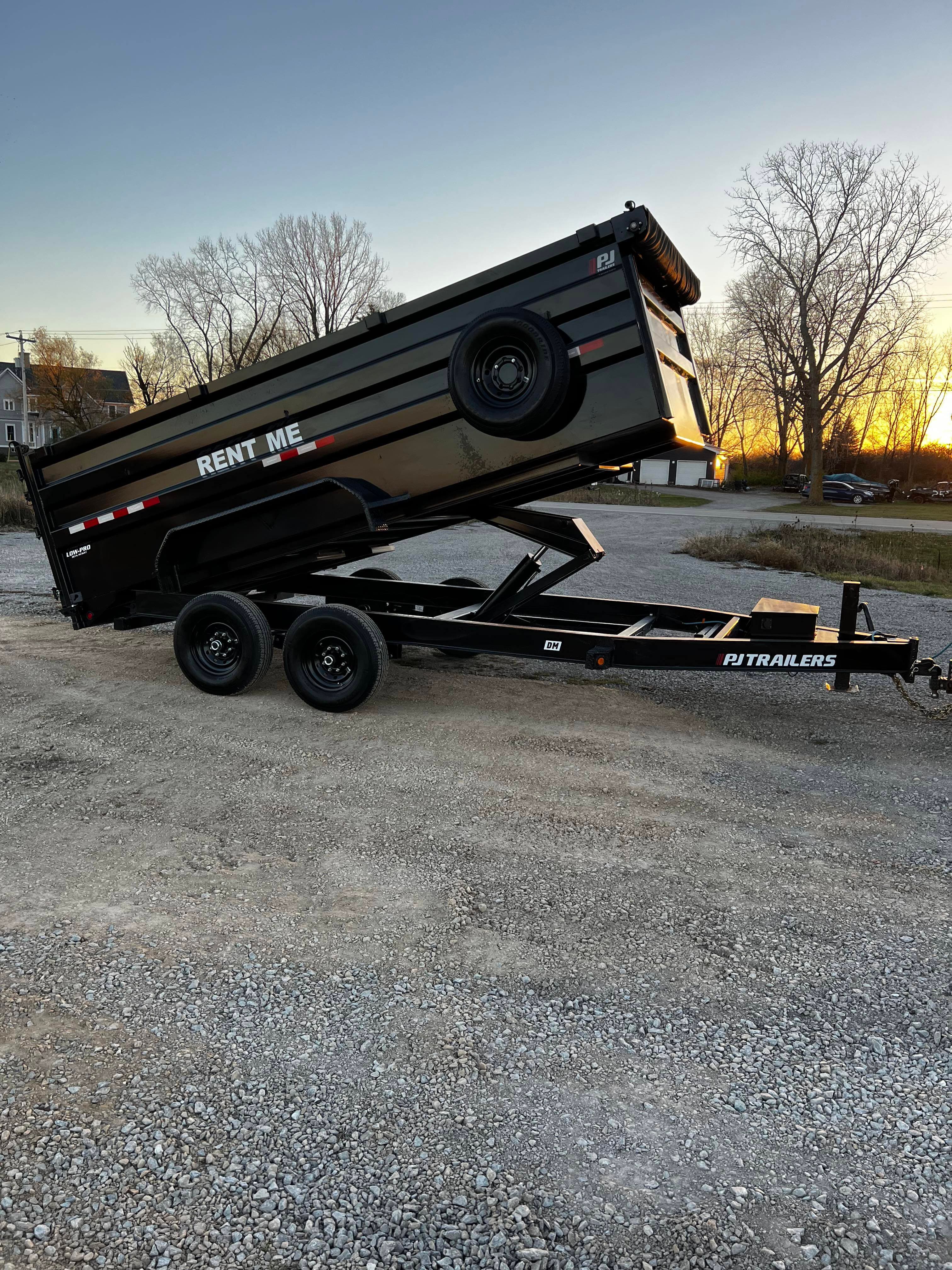7' x 16' Dump Trailer