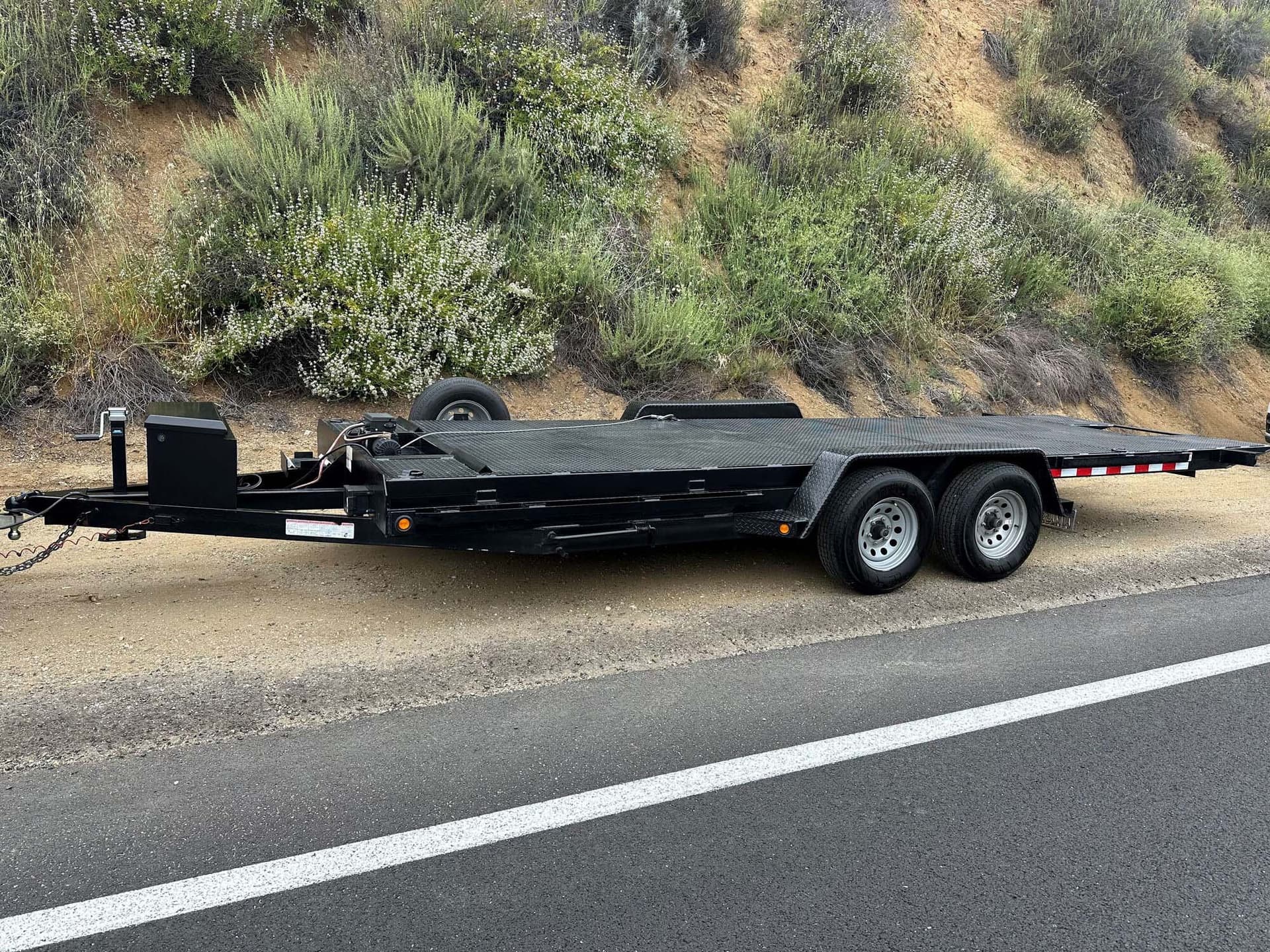 7' x 20' Tilt Car Hauler Trailer