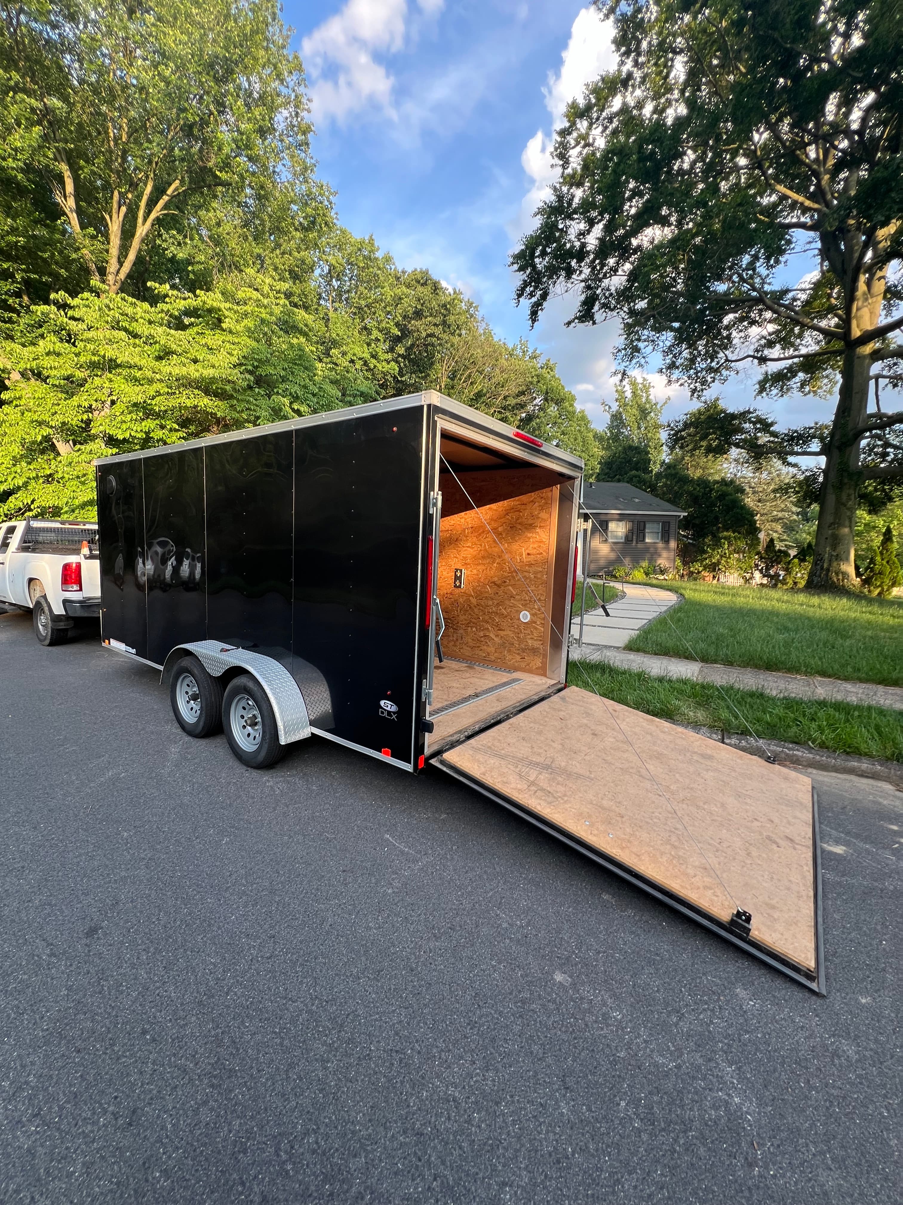16' x 82" Enclosed Car Trailer