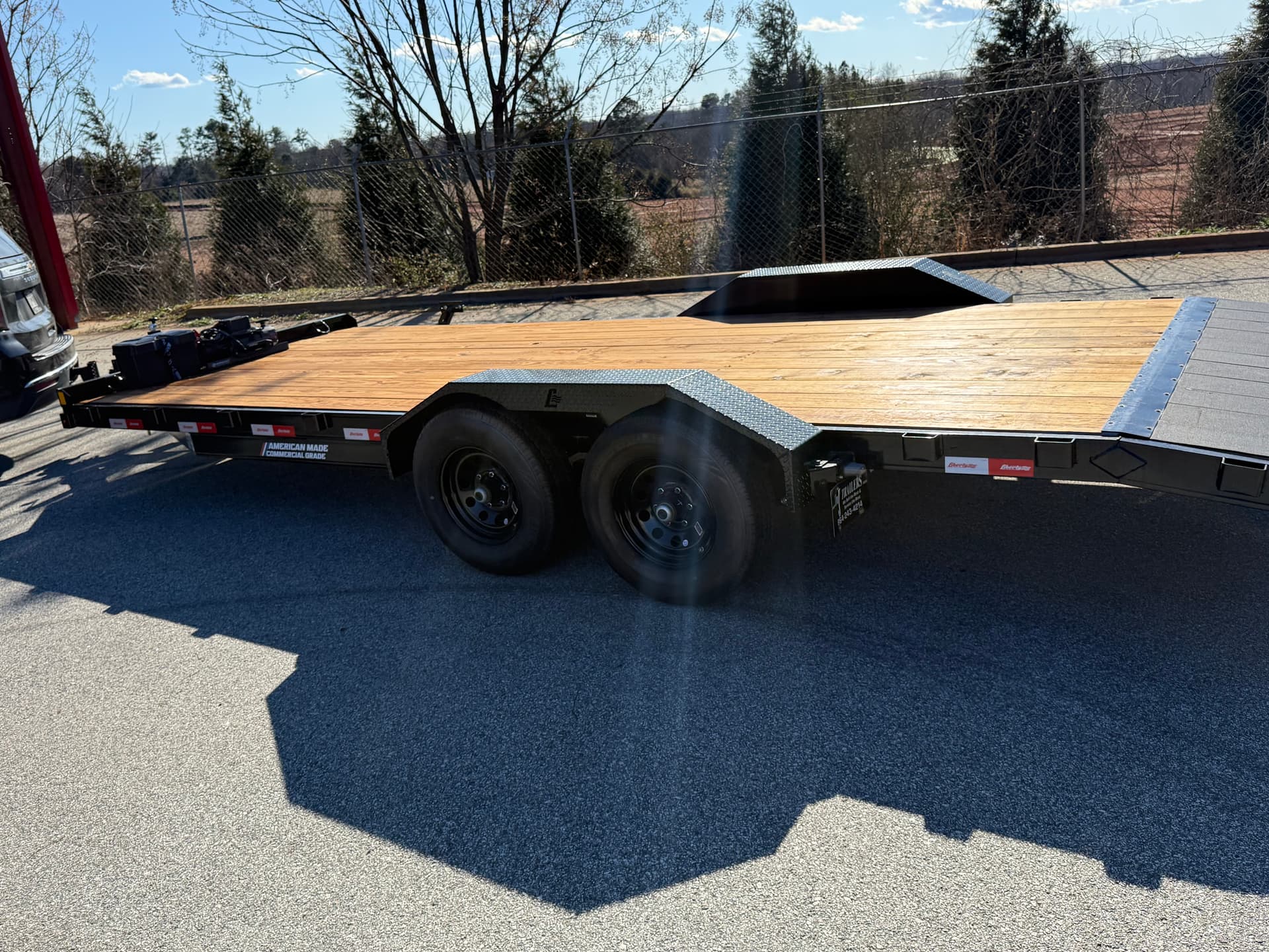 7' x 20' Car Hauler Trailer