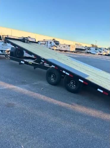 24ft Deckover Tilt Trailer