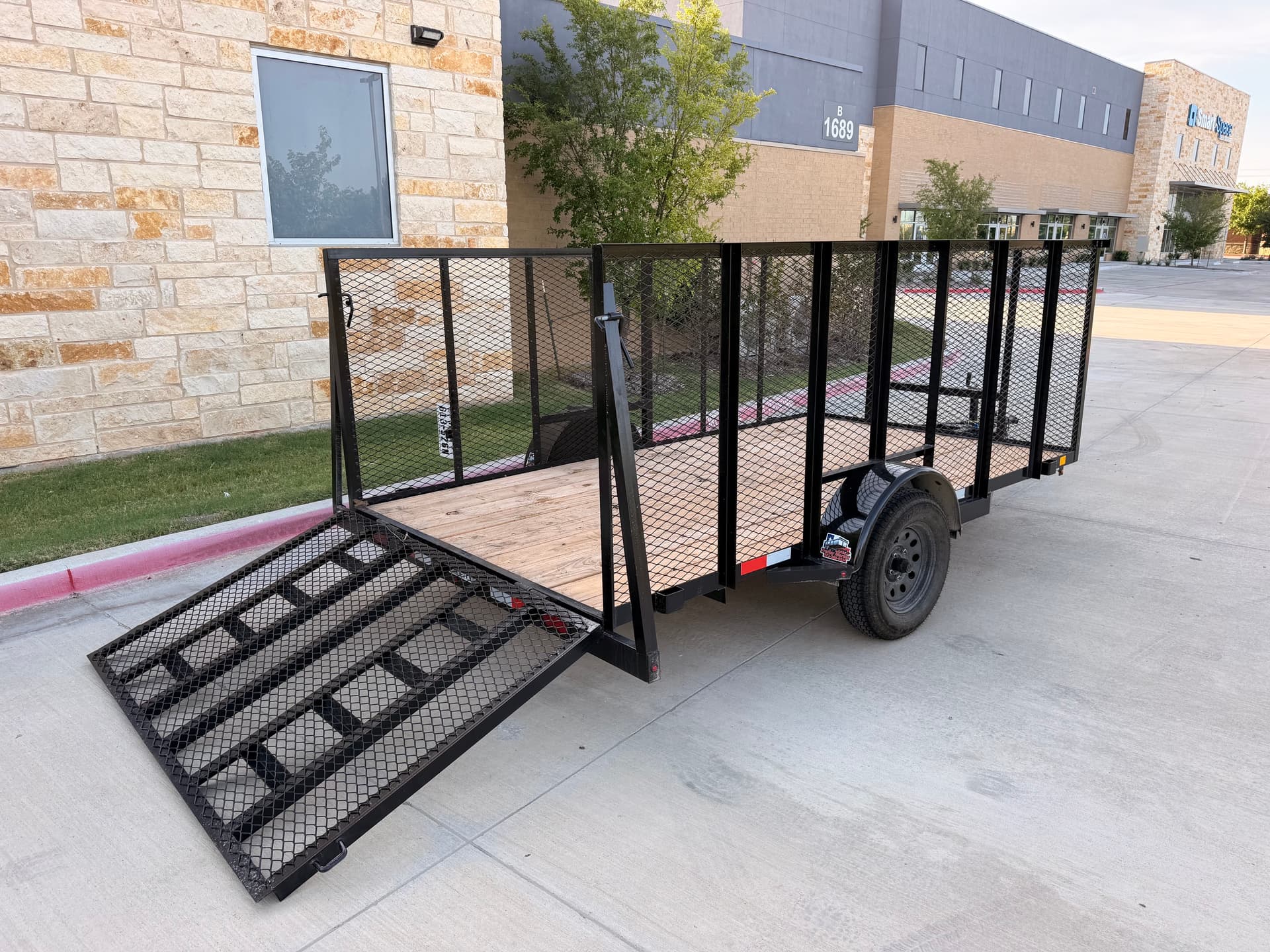 6' x 12' Mesh Utility Junk Hauler