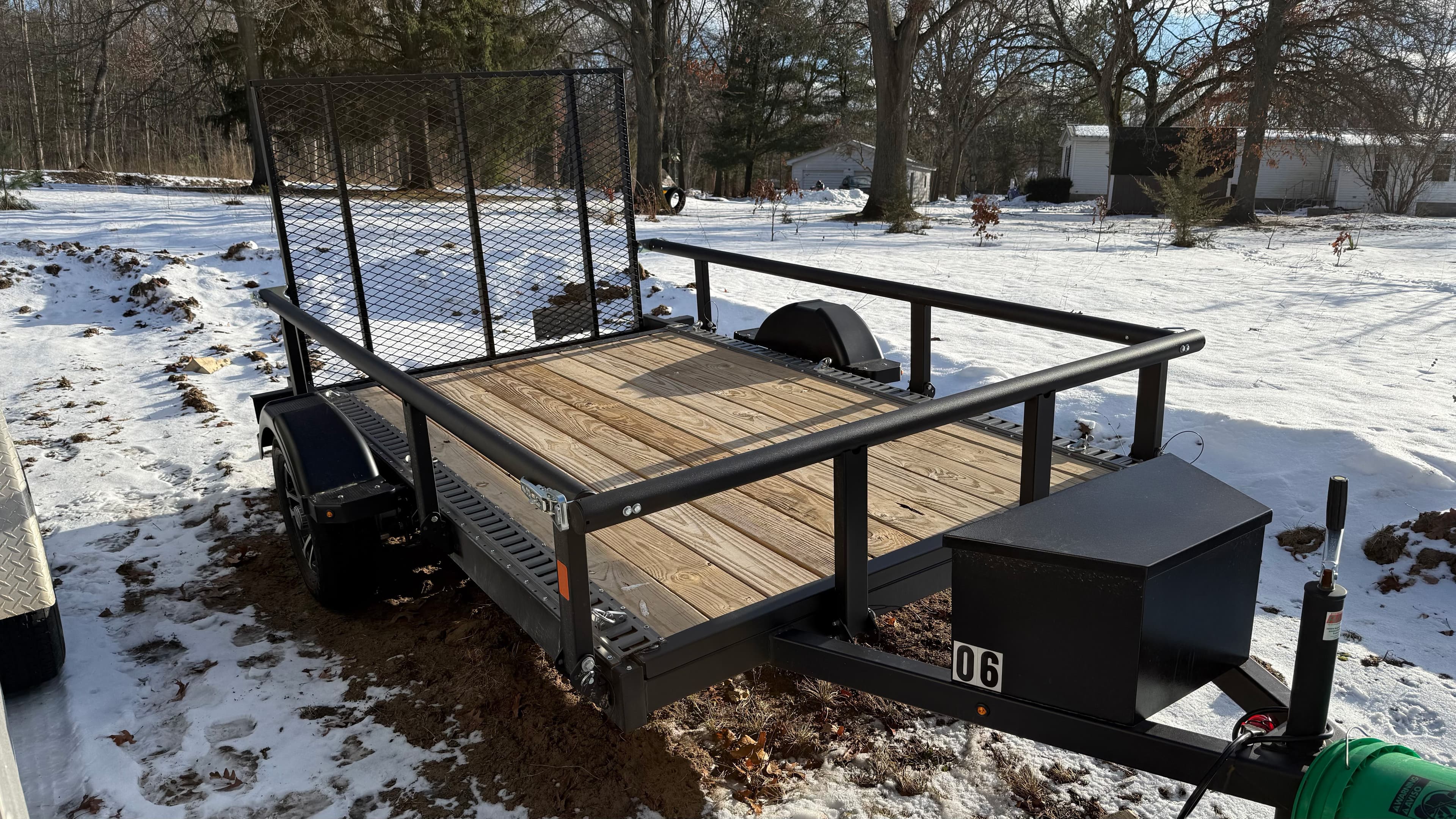 5.5' X 9' Utility Trailer