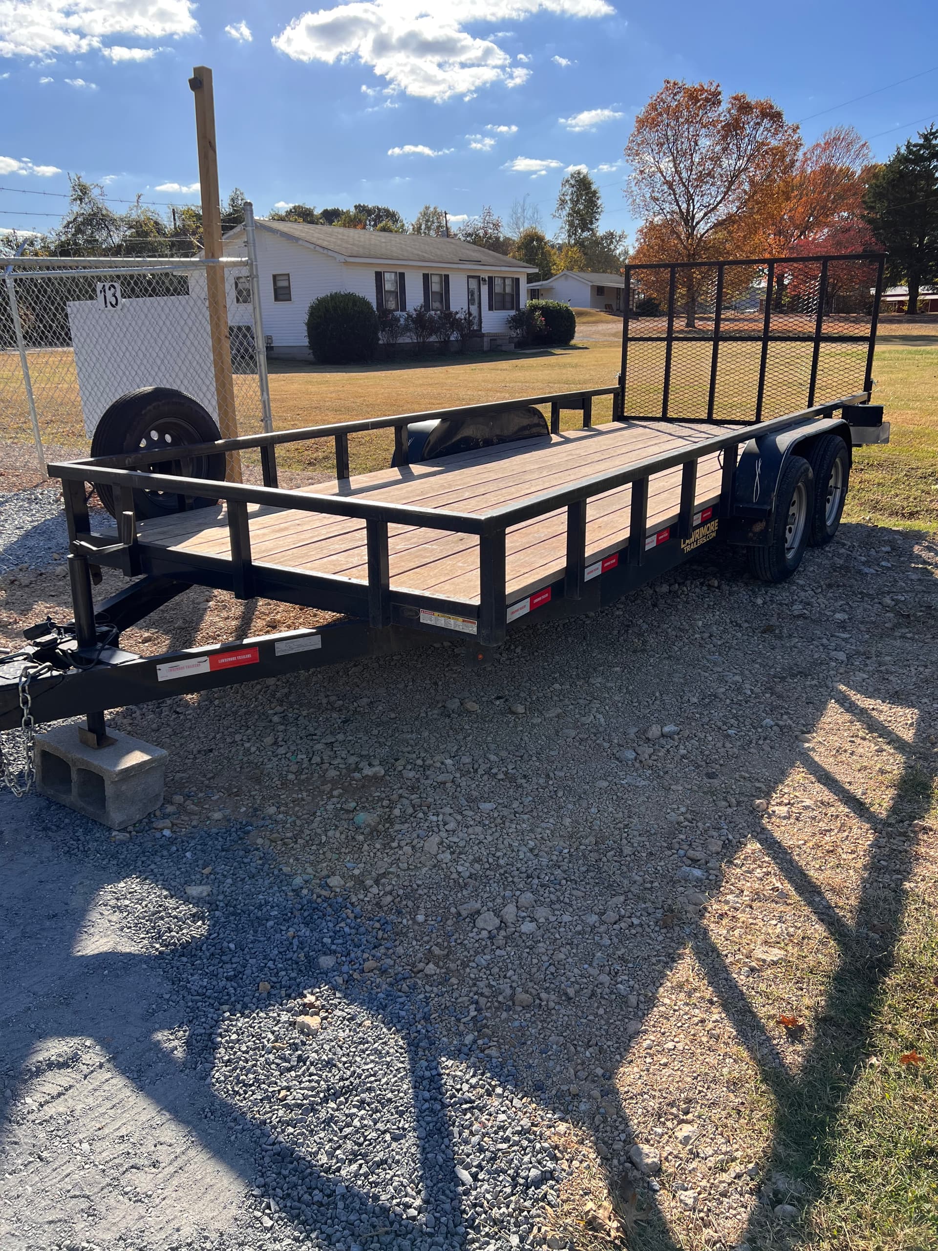 77" x 18' Utility Trailer