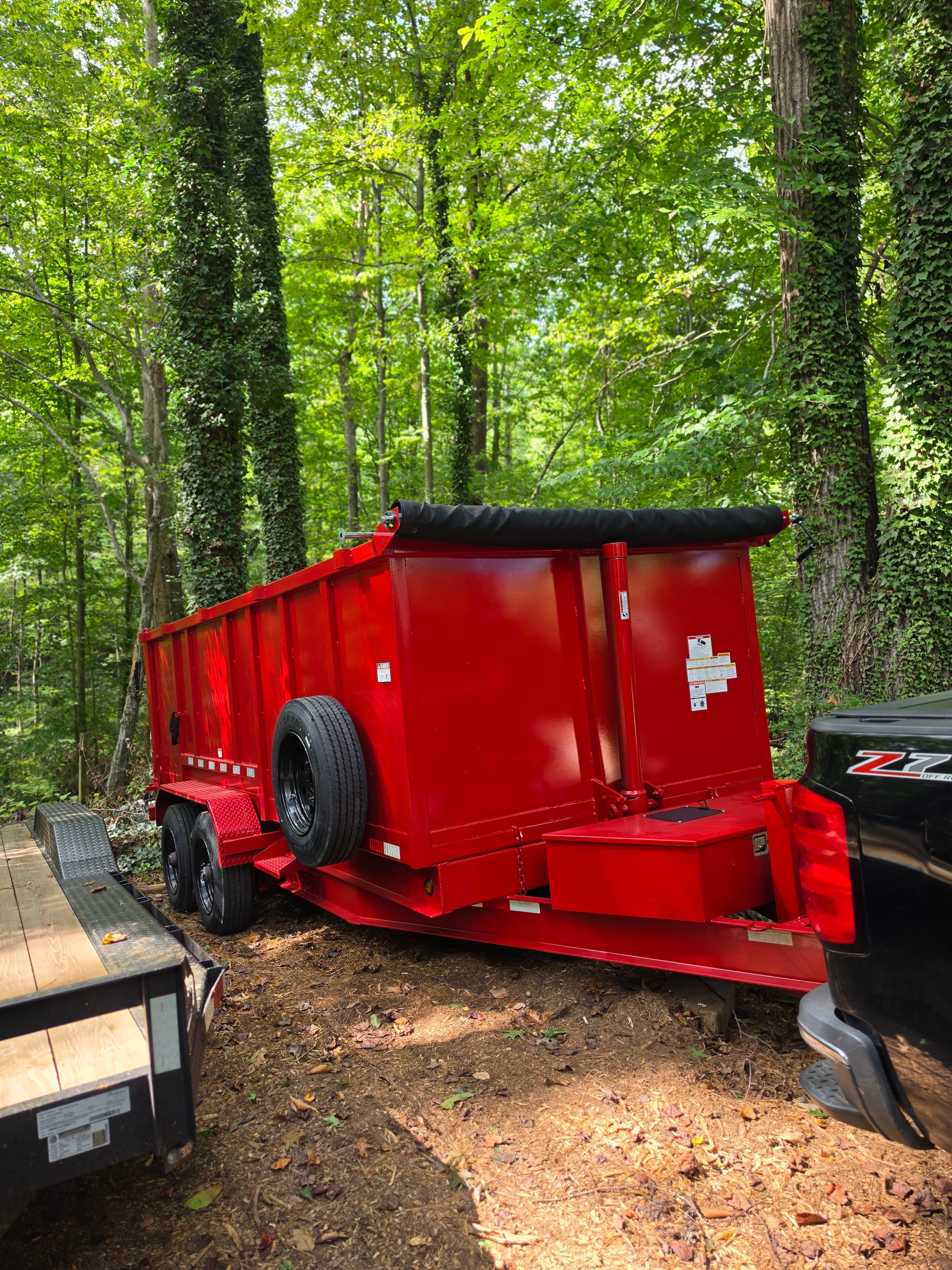 7x16x4 Dump Trailer
