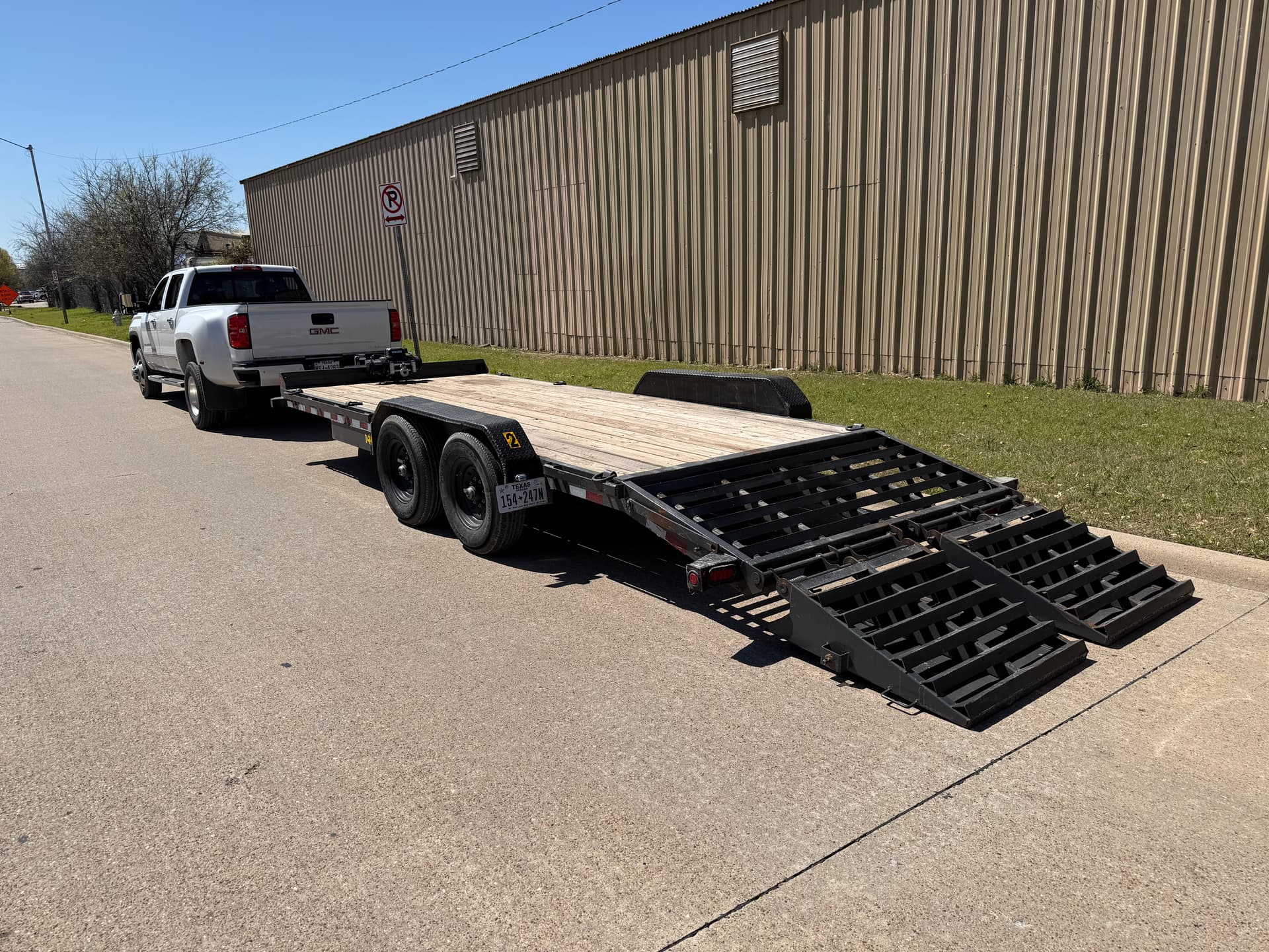 #2 - 83" x 18' Car Hauler Trailer