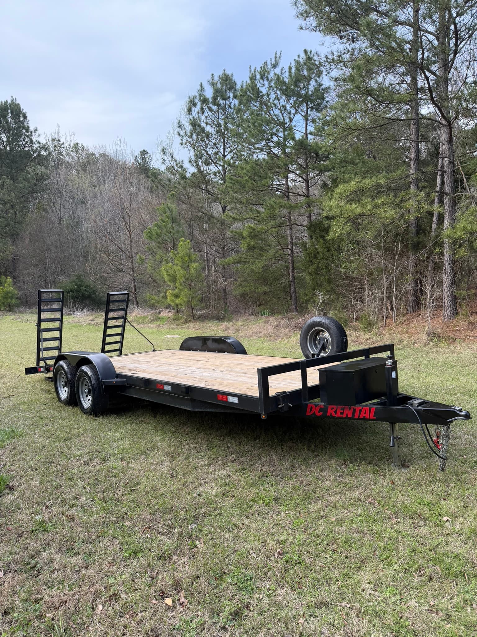 7' x 20' Car Hauler Trailer