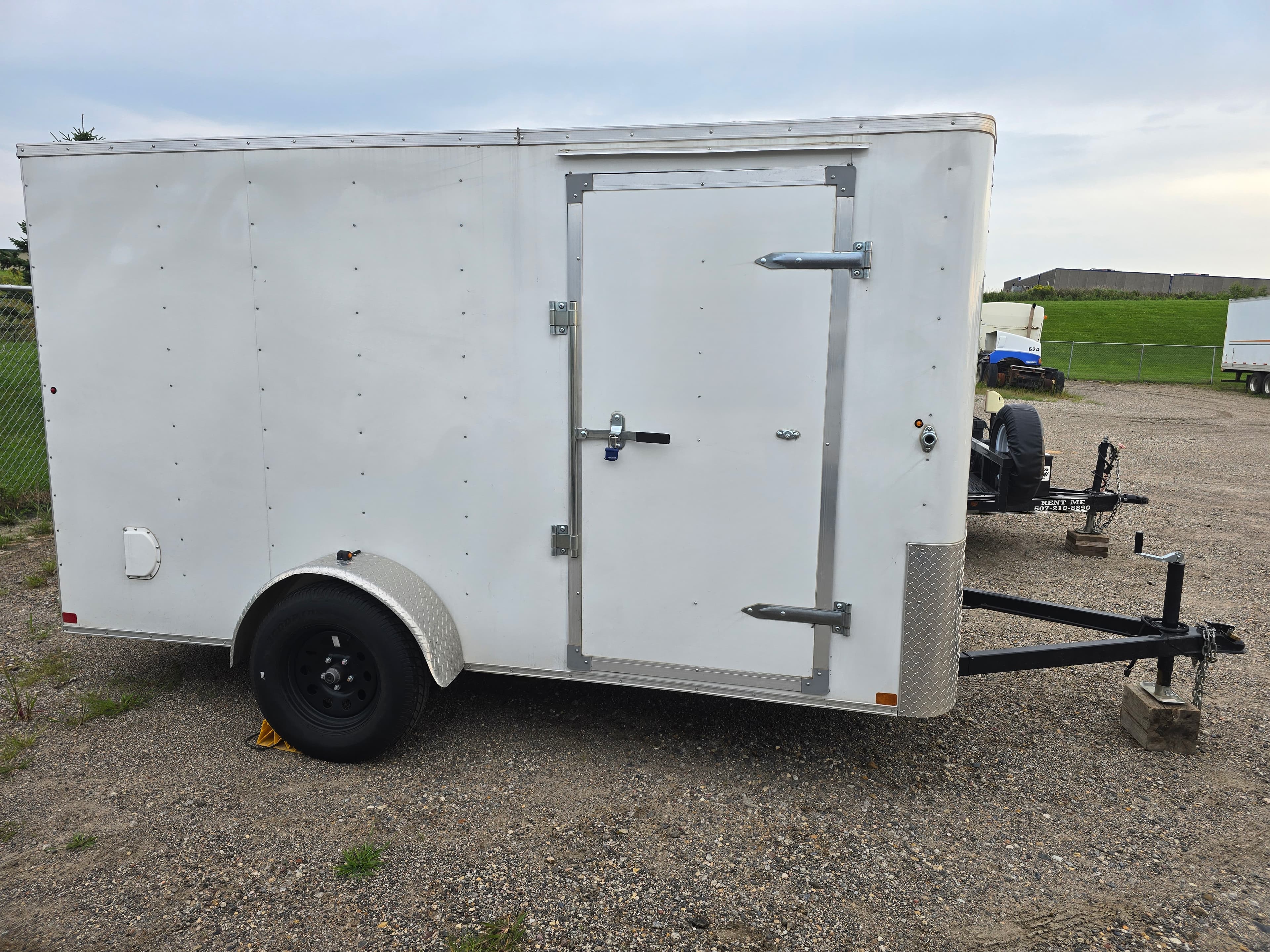 6x12ft Enclosed Cargo Trailer