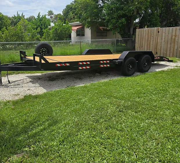 7' x 20' Car Hauler Trailer