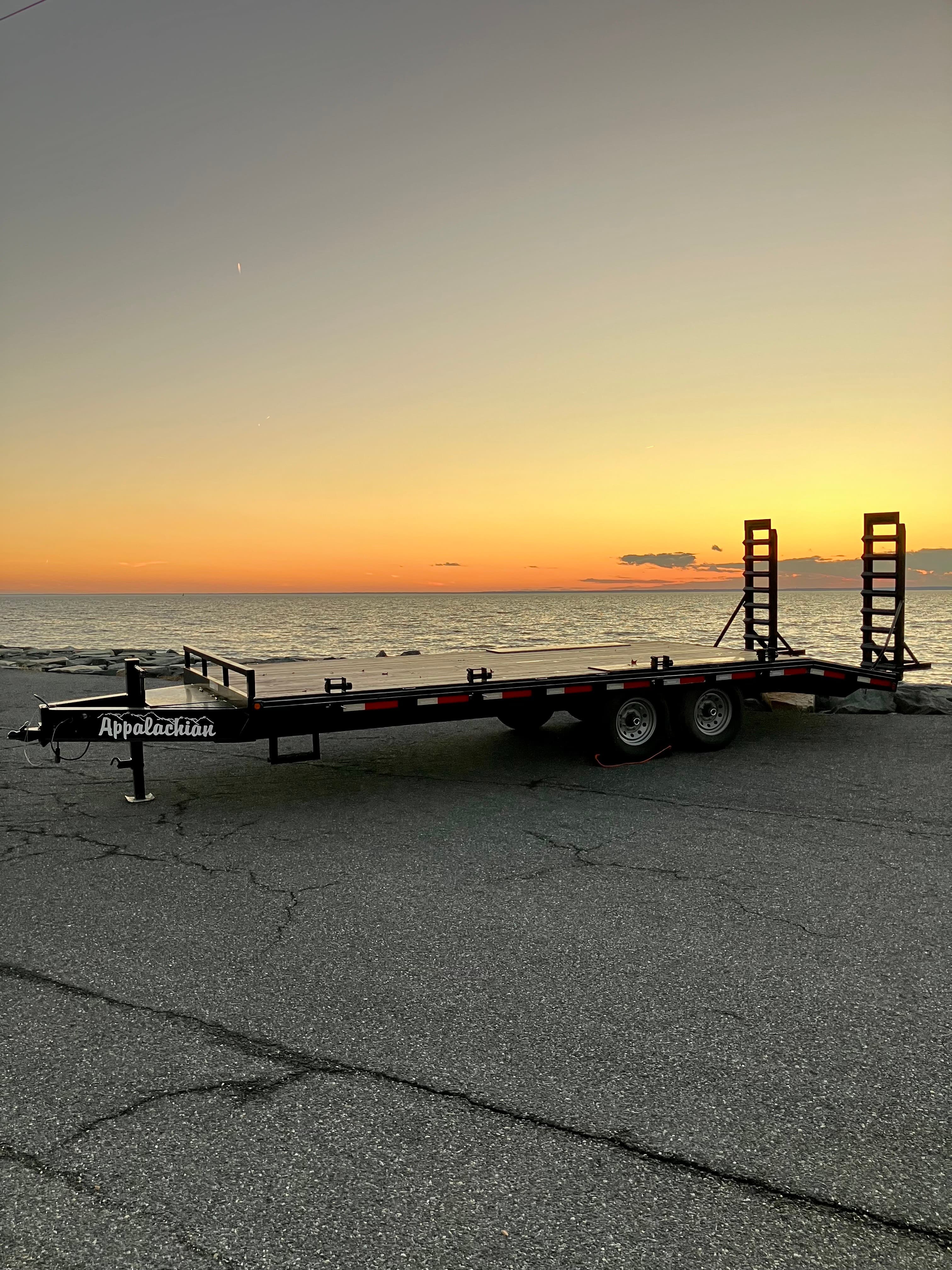 22ft Deck over trailer