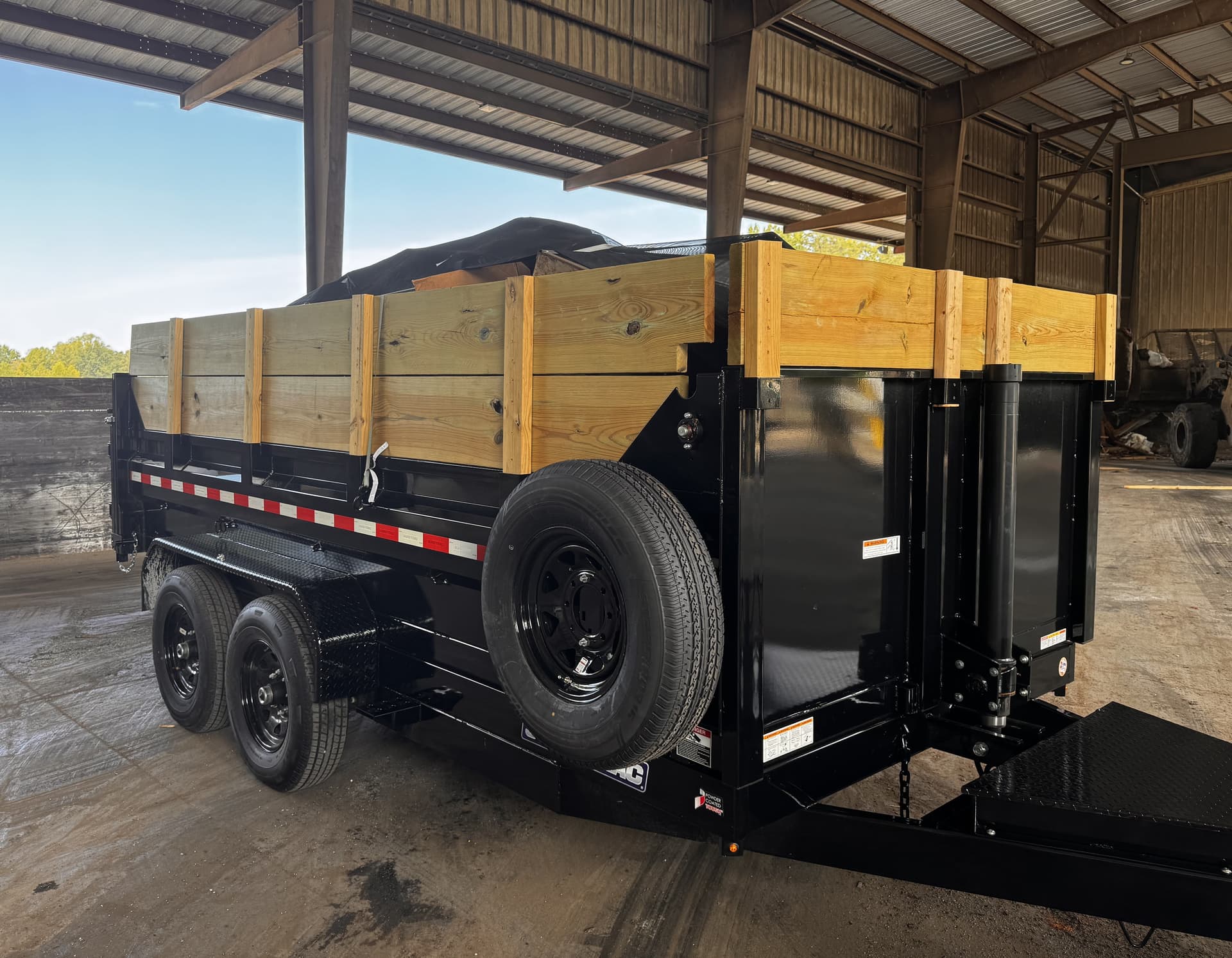 7' x 14' Dump Trailer