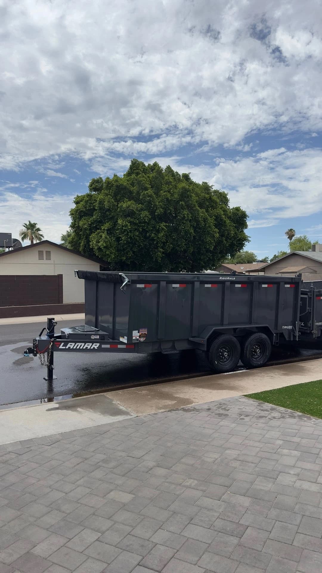 14ft Lamar Dump Trailer