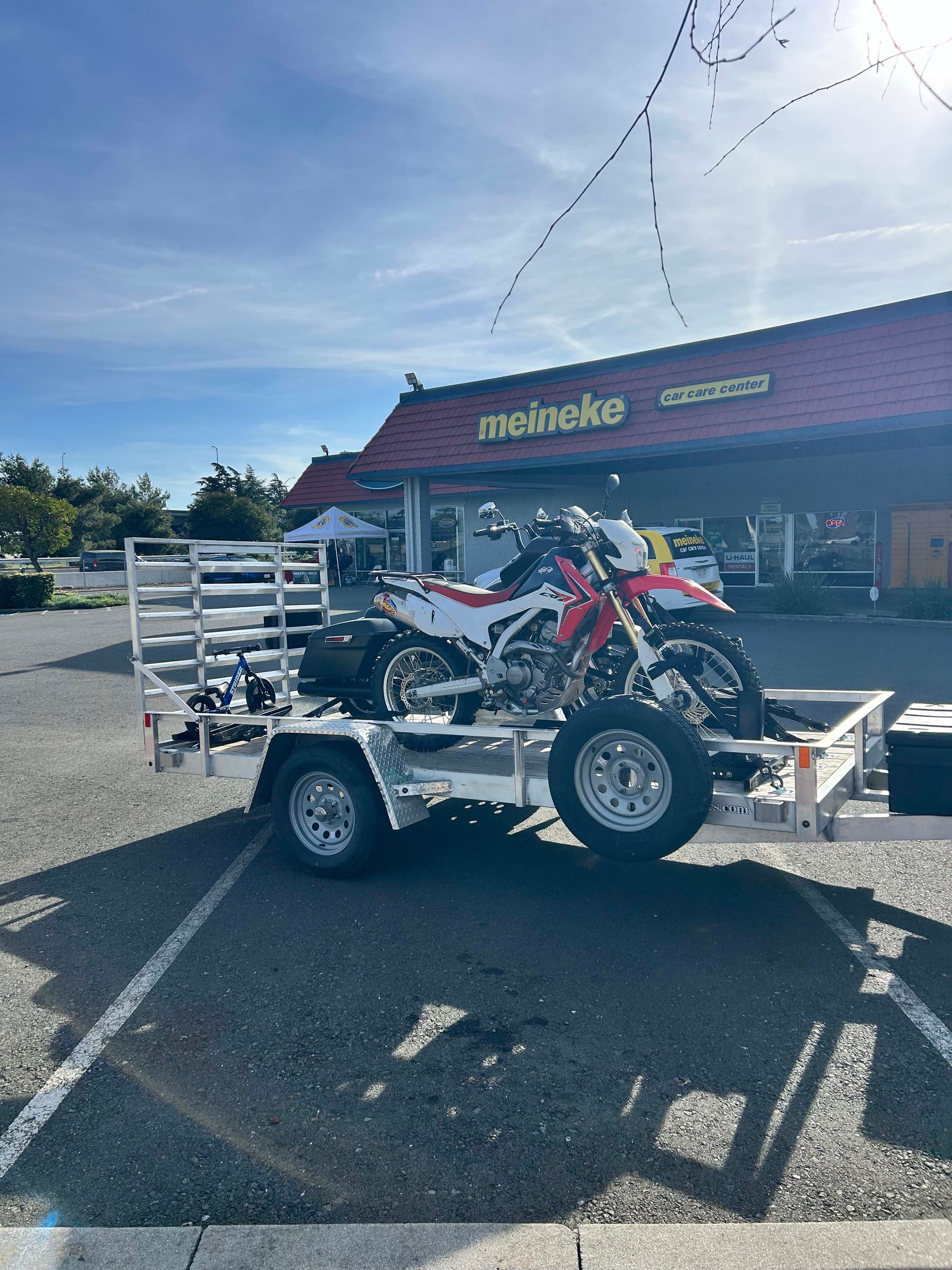 12ft Motorcycle Trailer