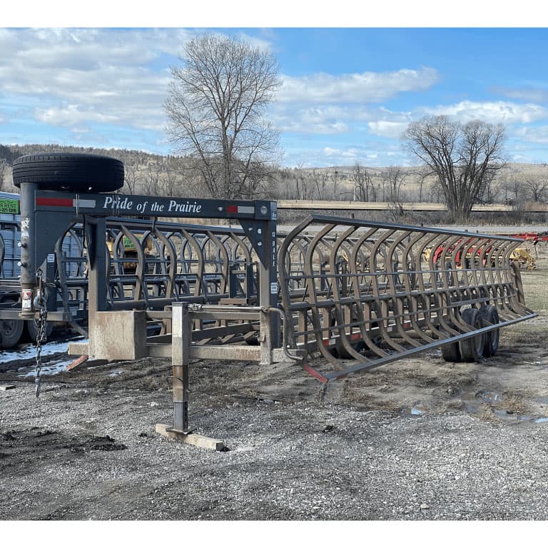 14ft Bale Hay Trailer