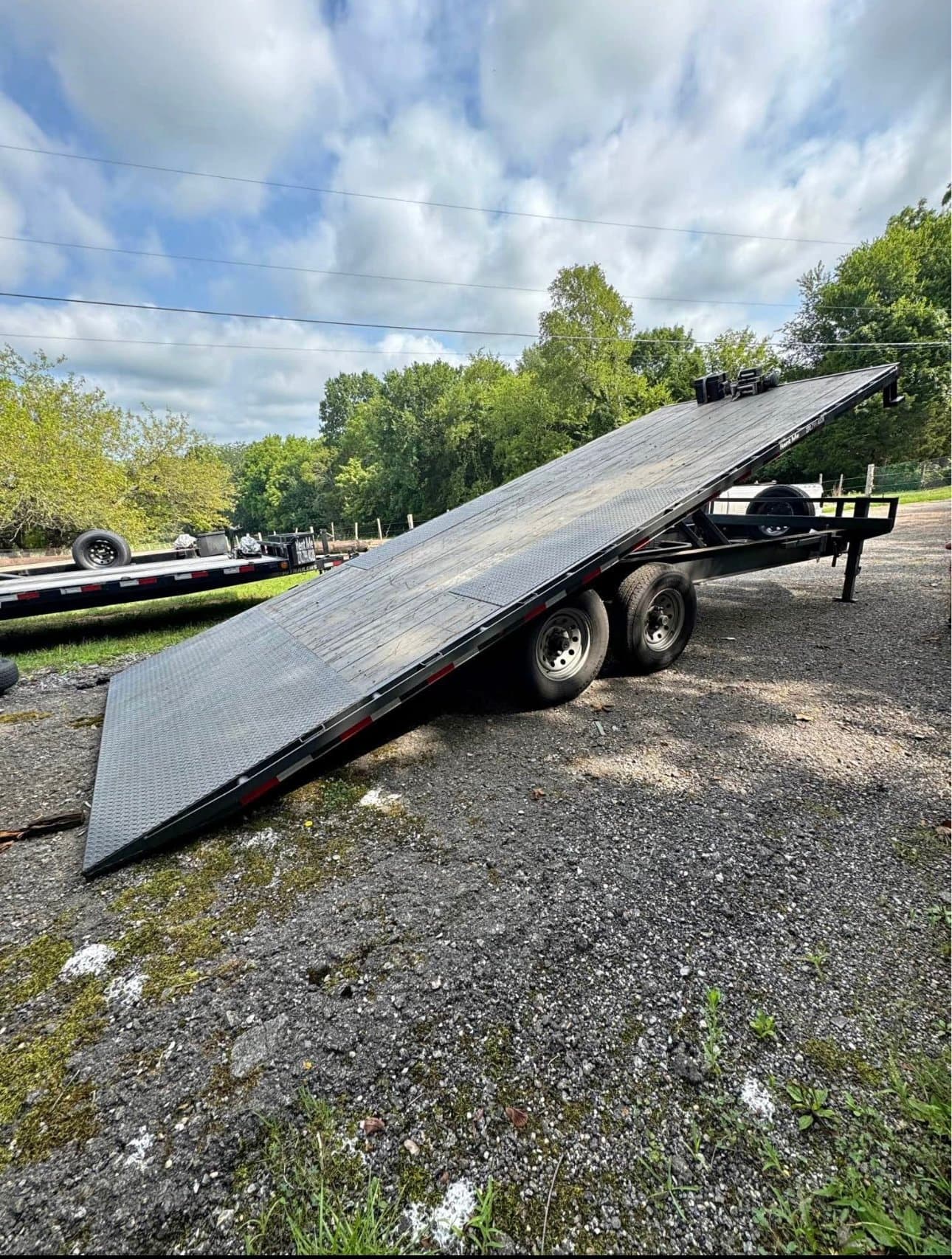 24ft Tilt Deckover Trailer