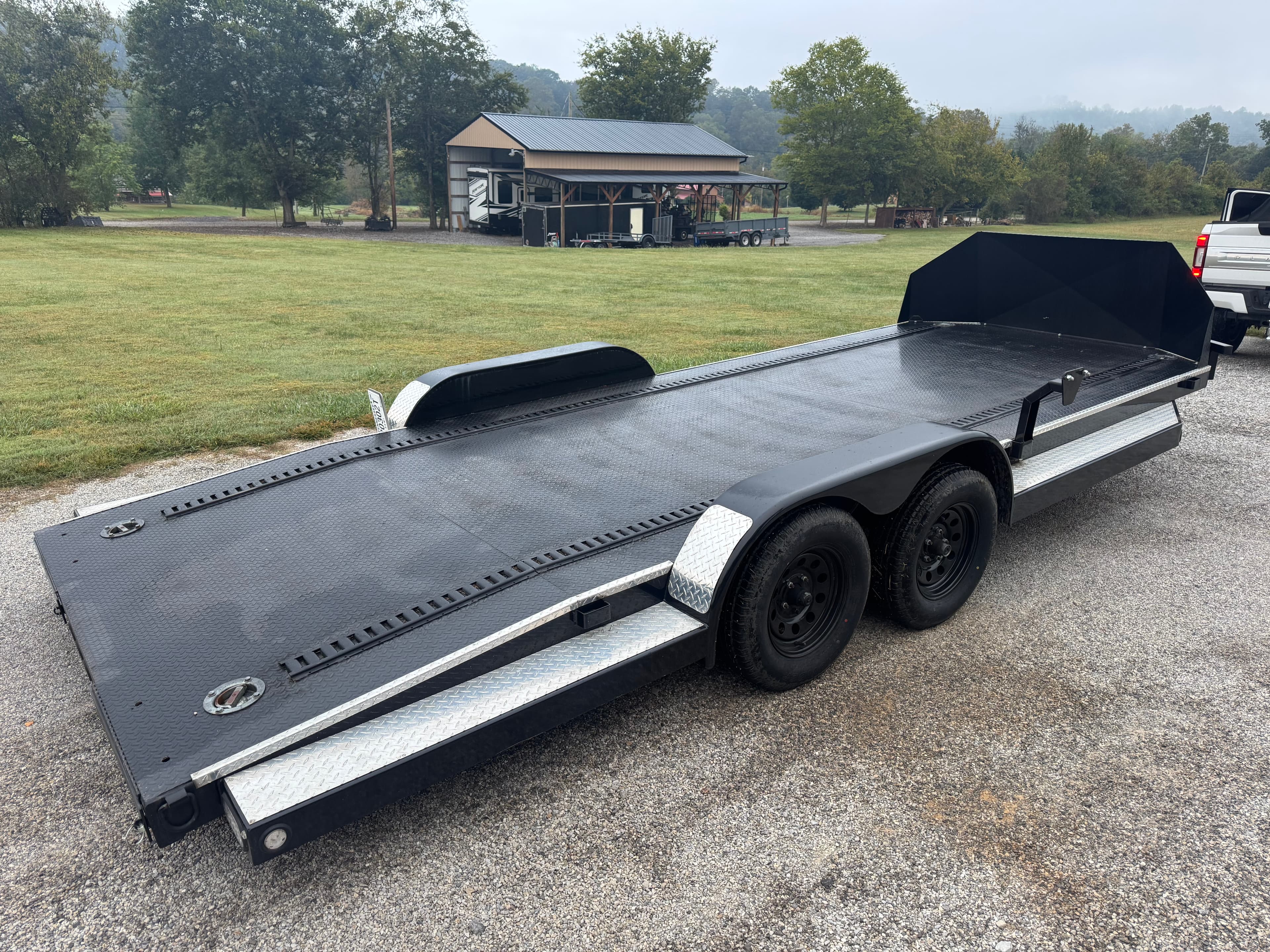 20ft Car Hauler Flatbed Trailer