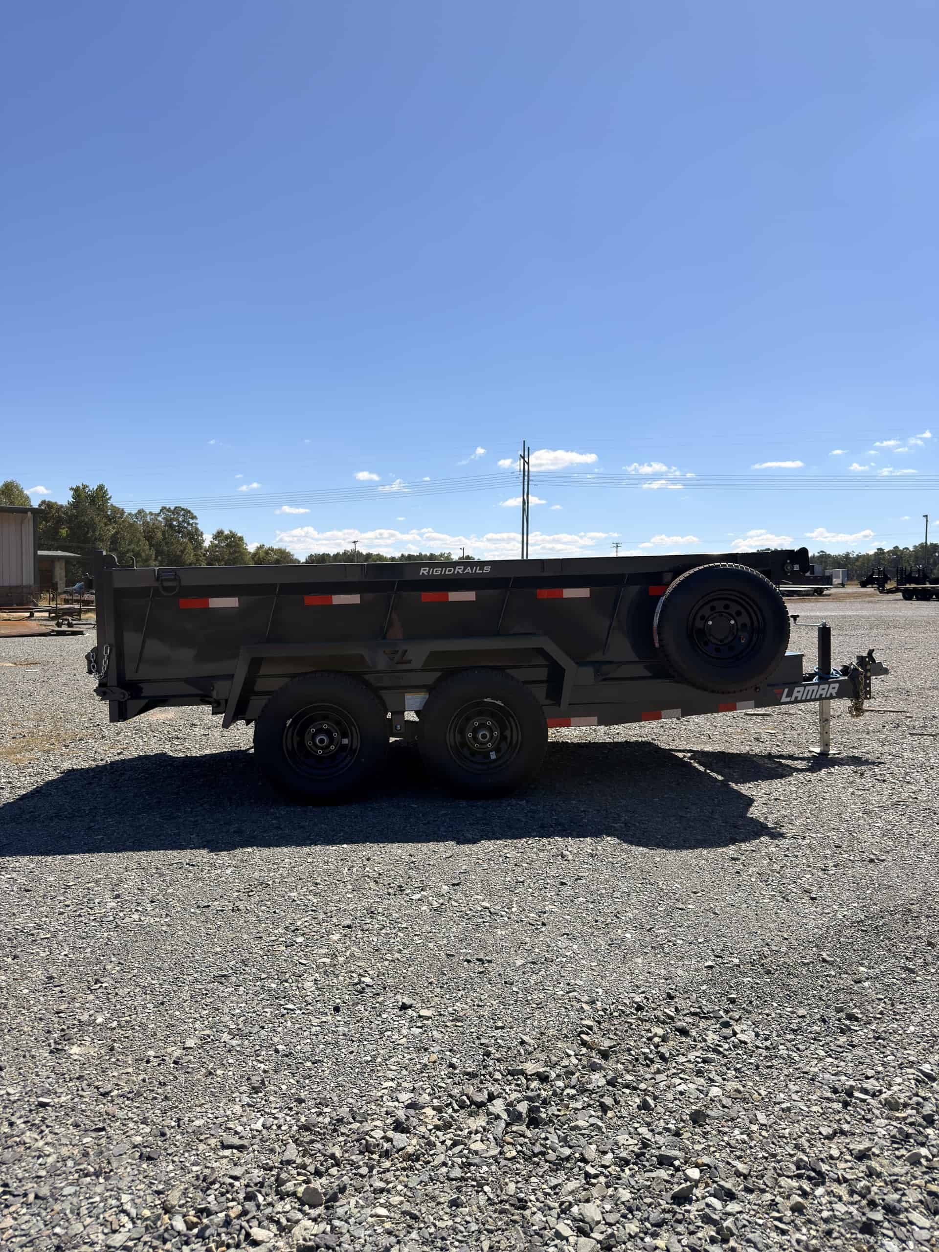 Lamar 10k - 77" x 12' Dump Trailer