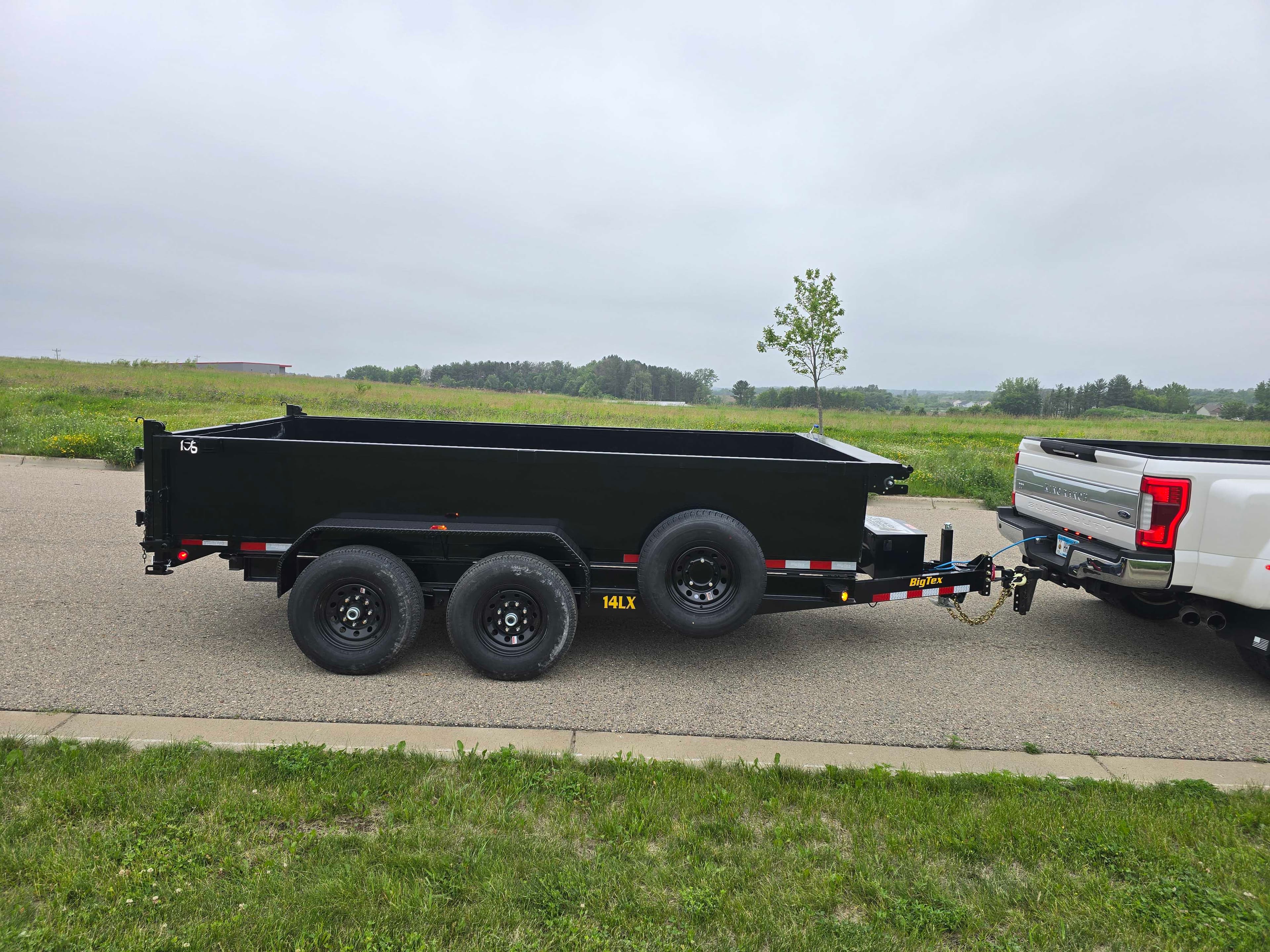 7x14ft Dump Trailer 14k